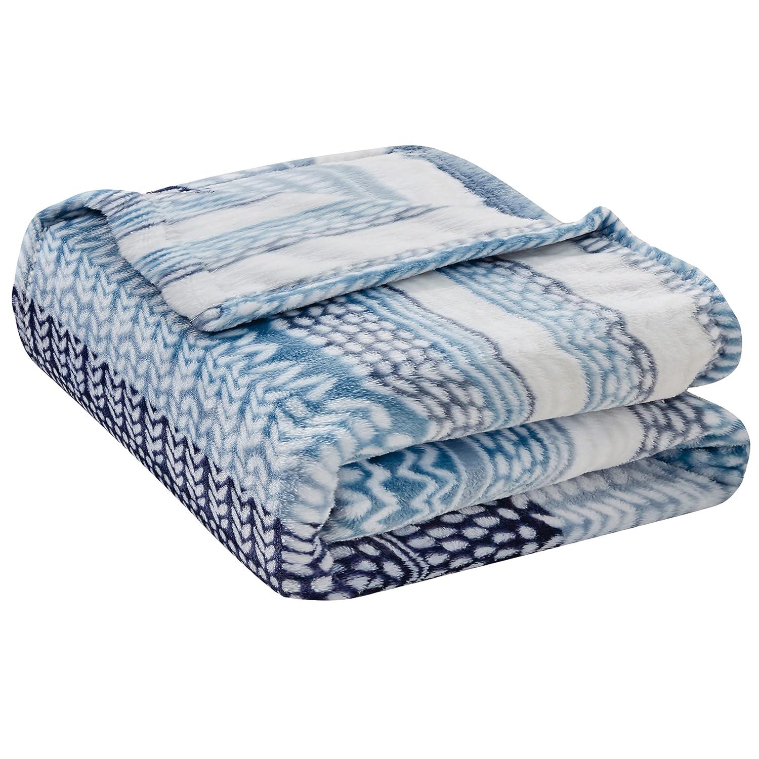 Noble House Extra Comfy and Plush Oversized Throw Blanket - Anissa - 50" x 70"