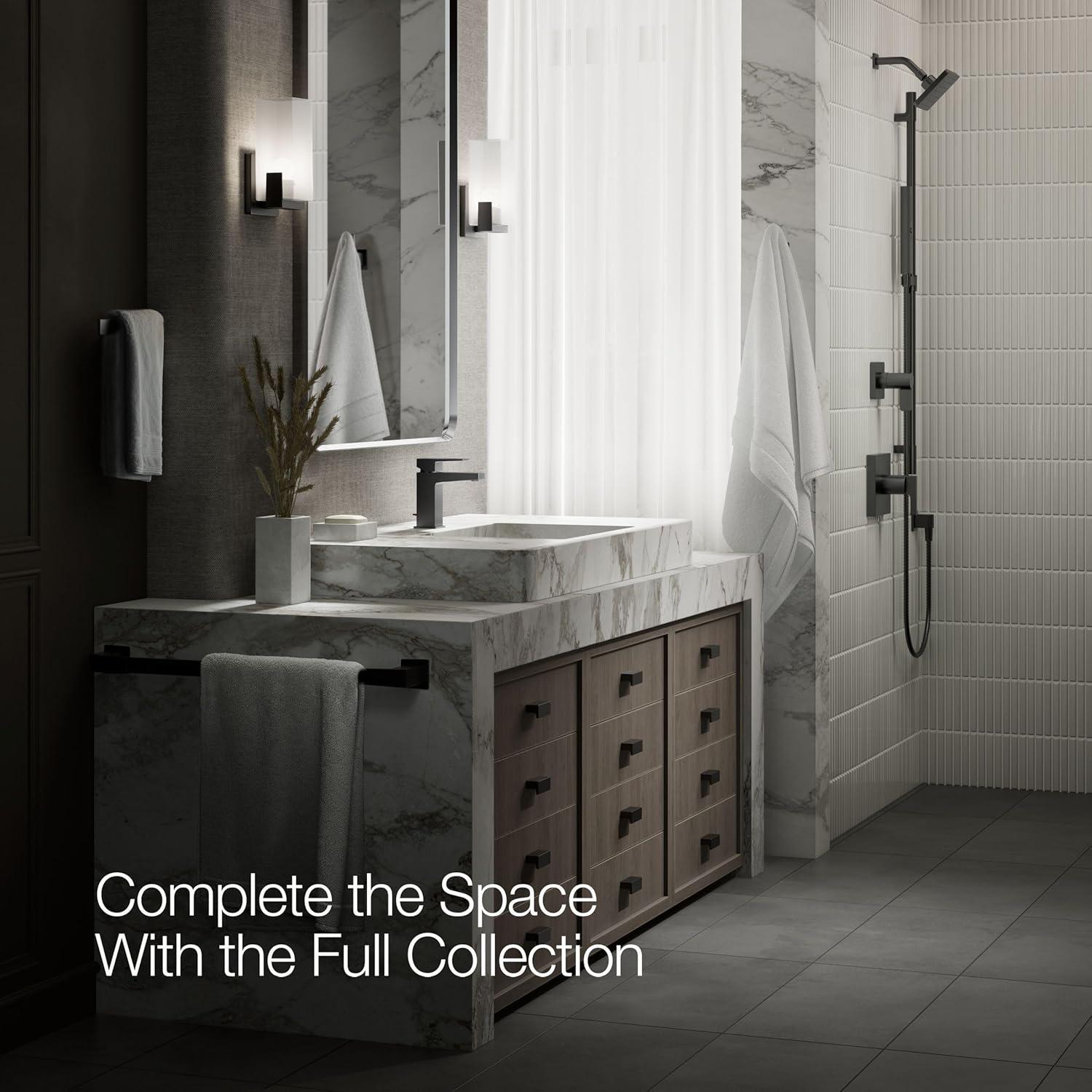 Kohler Honesty Single-Handle Bathroom Faucet with Pop-Up Drain Assembly, One Hole Bathroom Sink Faucet, 1.2 gpm