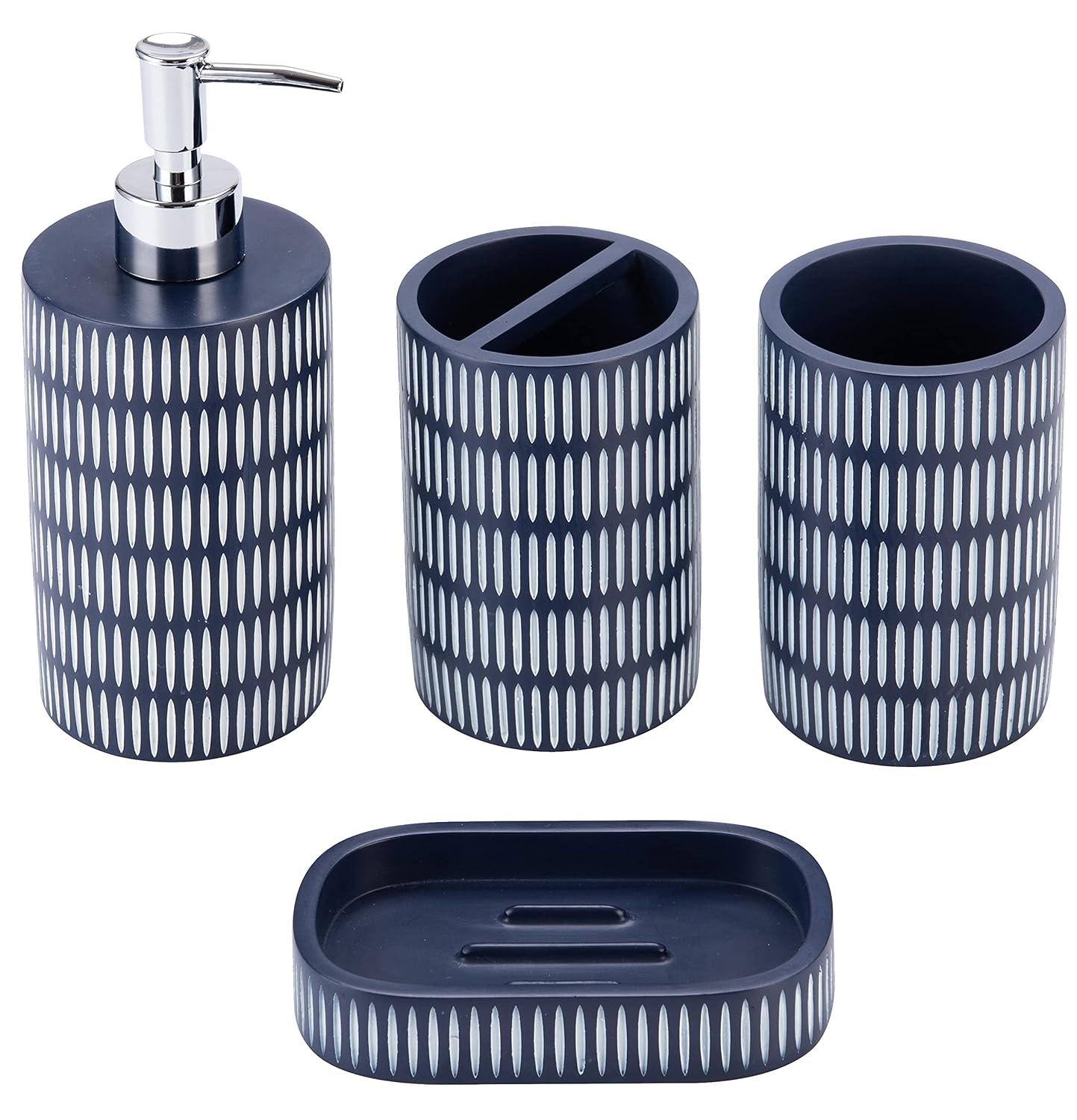 Bungalow Rose Tethys Bathroom Accessory Set (Set of 4)