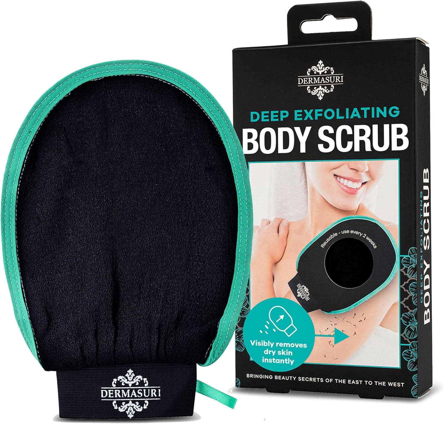Dermasuri Exfoliating Body Scrub Glove Scrubber - 1ct