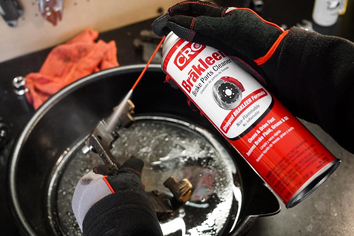 CRC 05089 Brakleen Non-Flammable Brake Parts Cleaner - 19 oz.