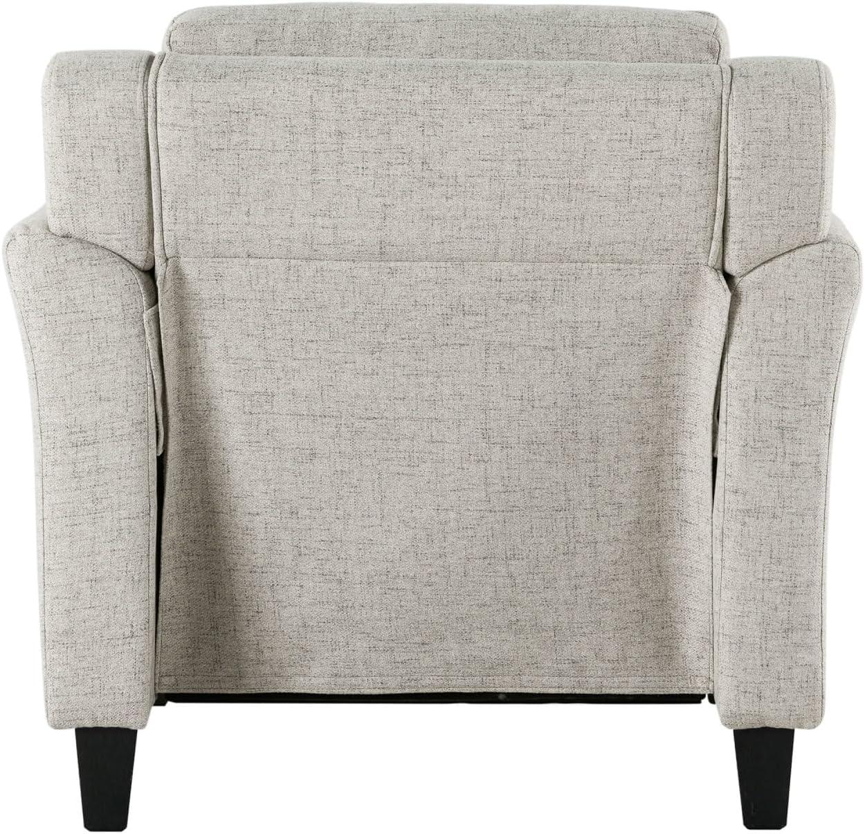 Lifestyle Solutions Taryn Club Chair, Beige Fabric