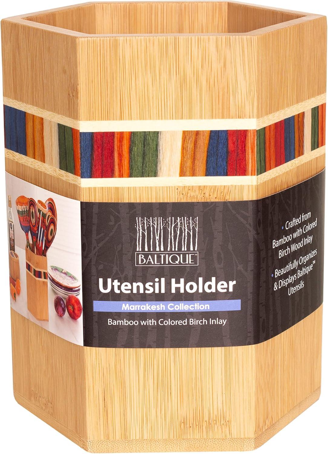 Baltique Marrakesh Mykonos Collection Kitchen Utensil Holder for Countertop