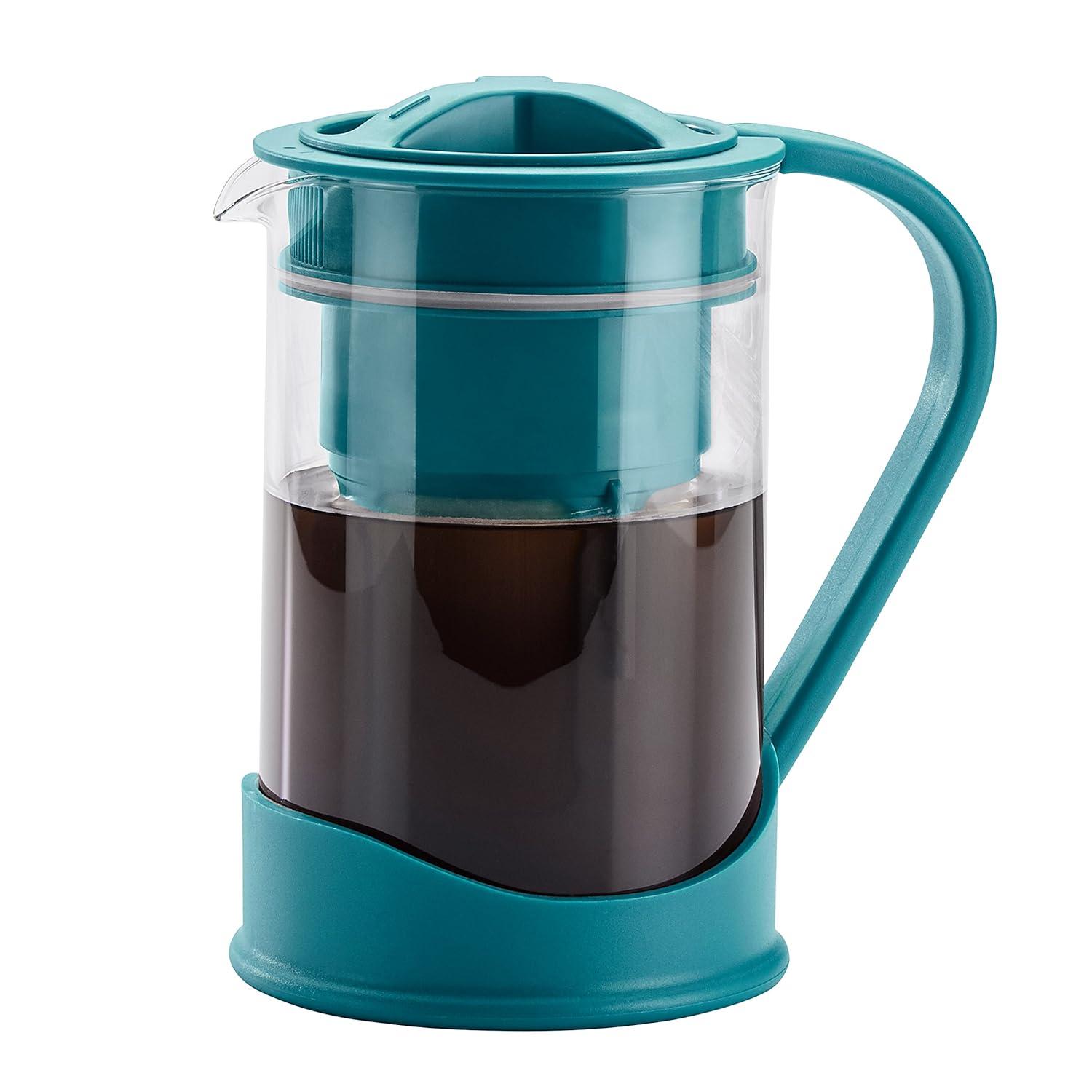 BonJour Coffee Maker Cold Brewer, Aqua