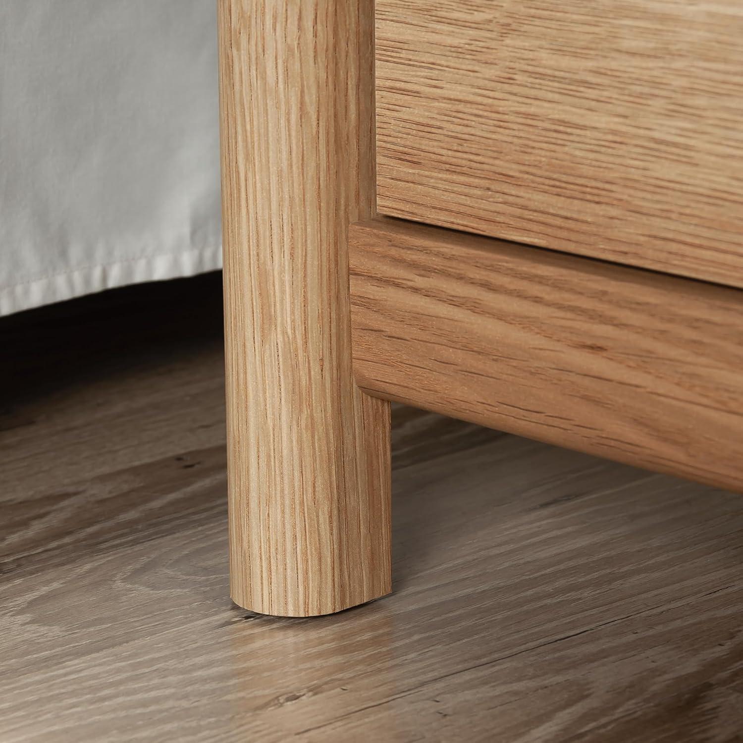 Jordan Wood Storage Nightstand
