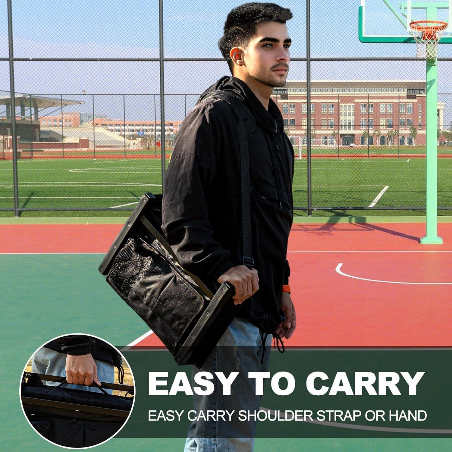 Skywalker Sports Foldable and Portable Stadium Seat, Cushion for Bleachers, Back Support