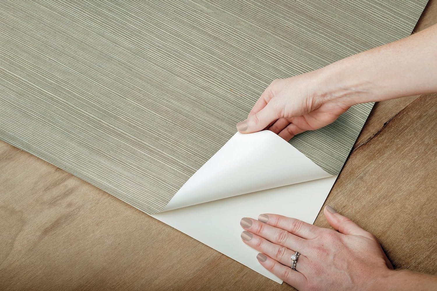 Birch Lane™ Weatherhill Natural Sisal Peel and Stick Grasscloth Wallpaper