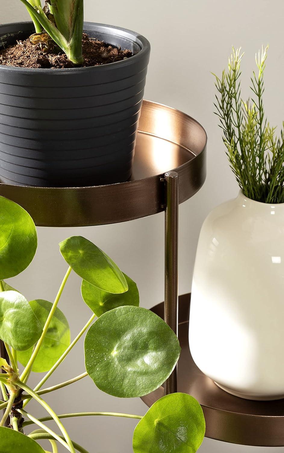 Kate and Laurel - Finn Metal Multi Level Plant Stand