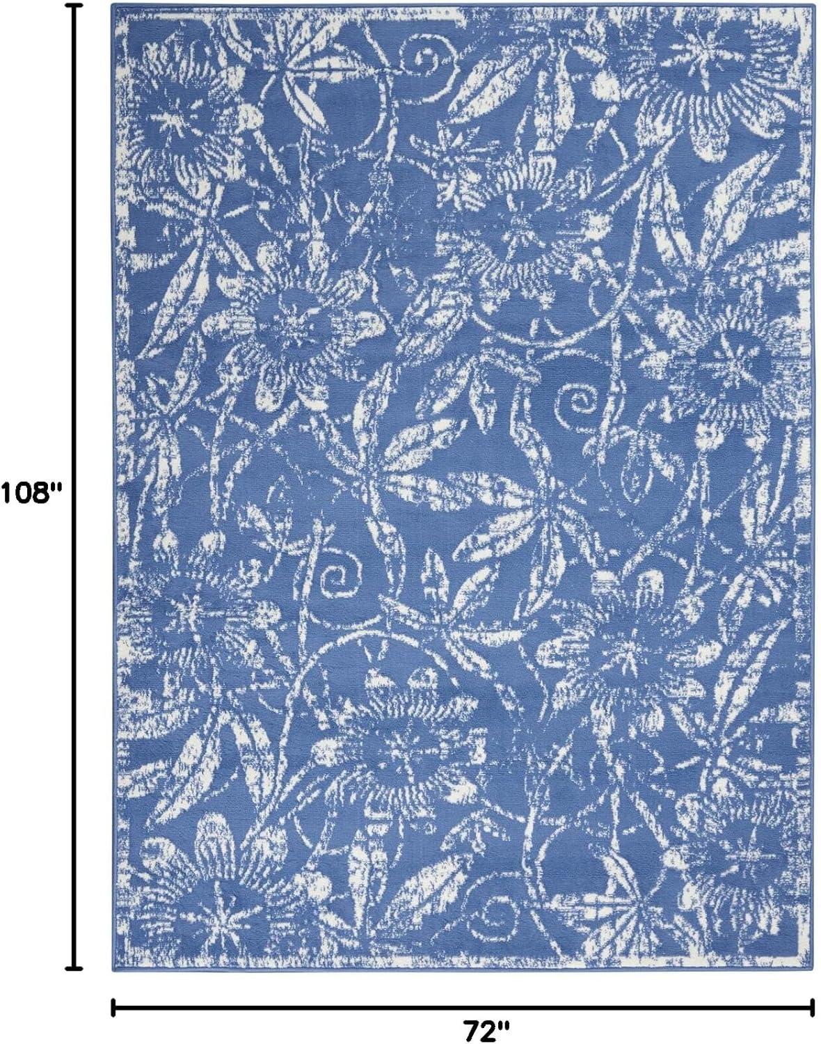 Whigham Floral Pink/White Area Rug