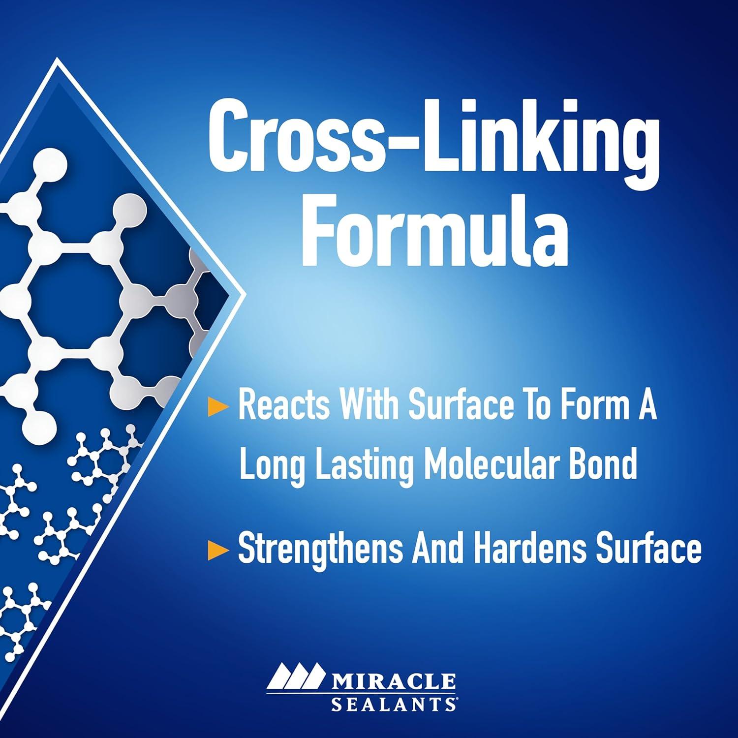 Miracle Sealants 511 Impregnator Advanced Penetrating Sealer for Countertops, Stone, Tile & Grout, Pint