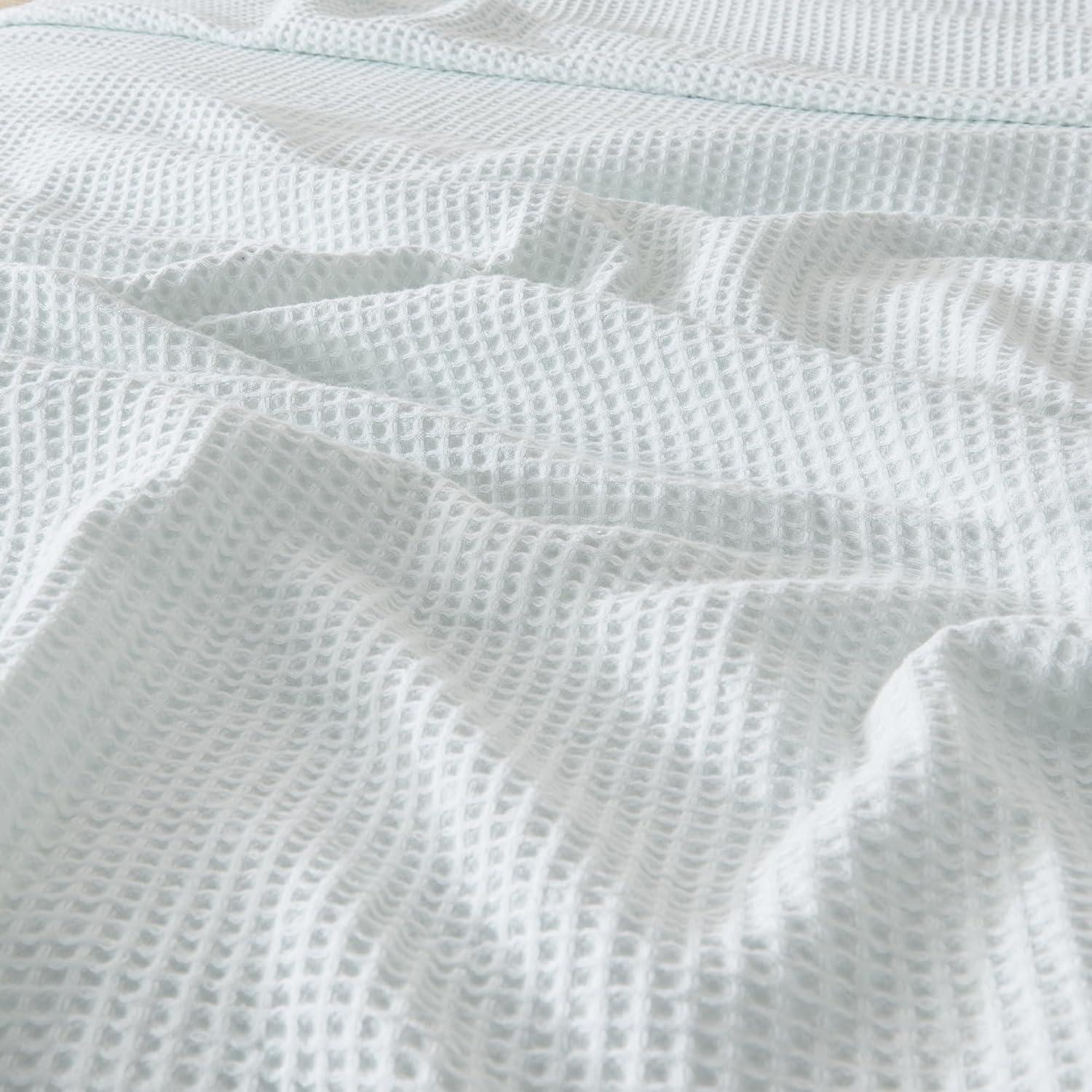 100% Cotton Waffle Weave Blanket