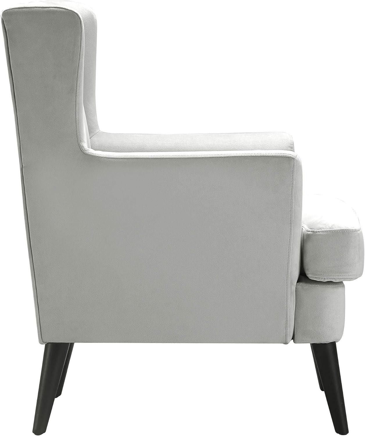 Elle Decor Celeste Tufted Velvet Accent Chair