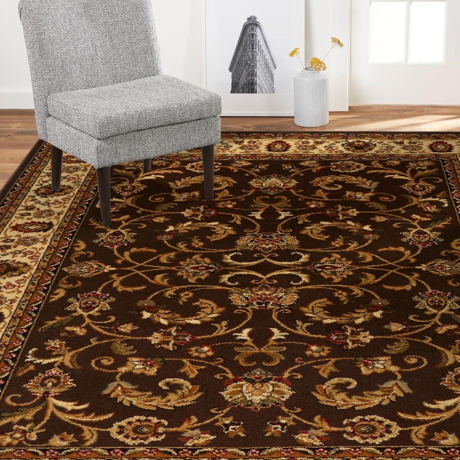 Home Dynamix Royalty Elati Traditional Ornate Damask Area Rug