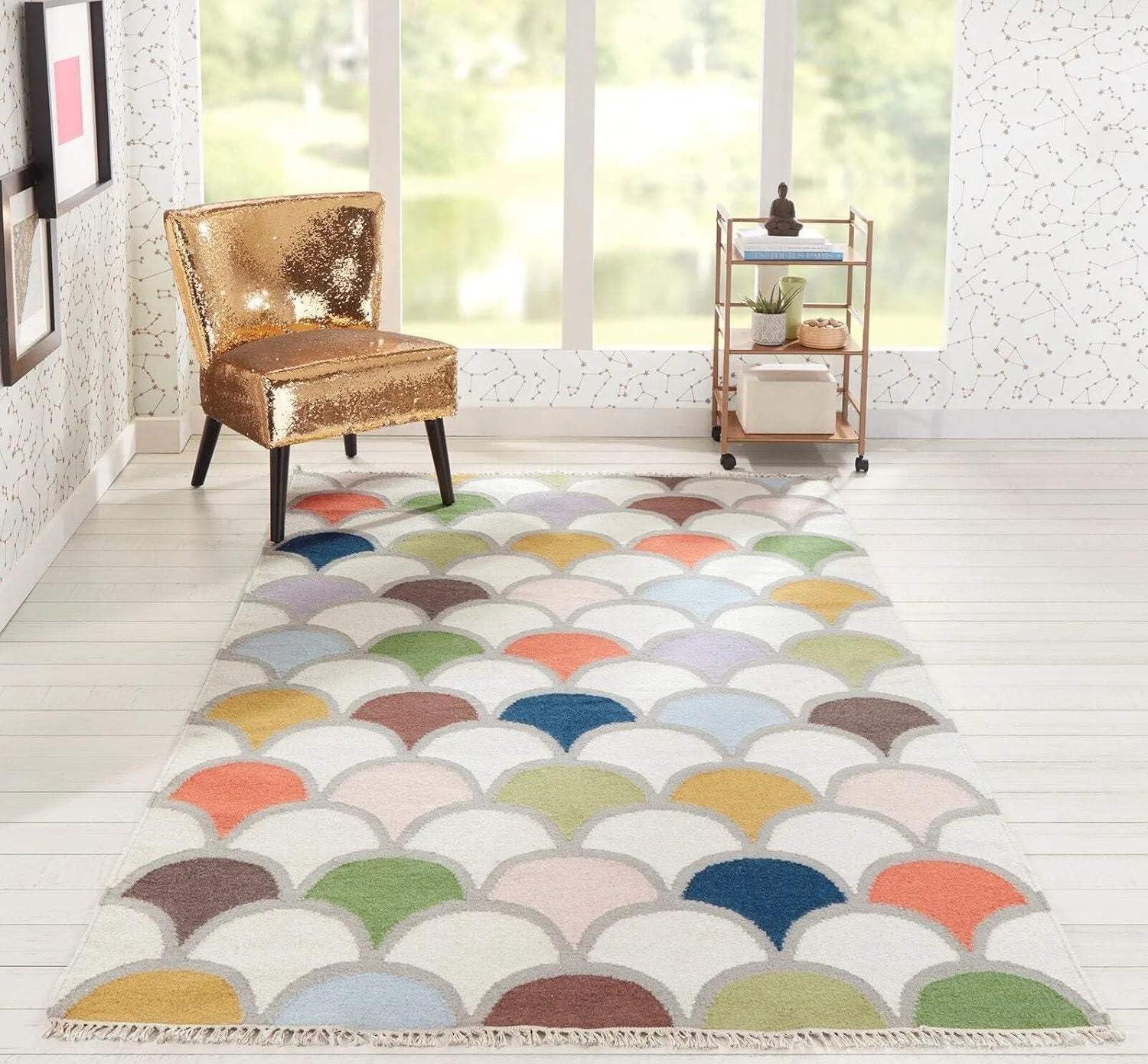 Topanga Flatweave Wool Geometric Rug