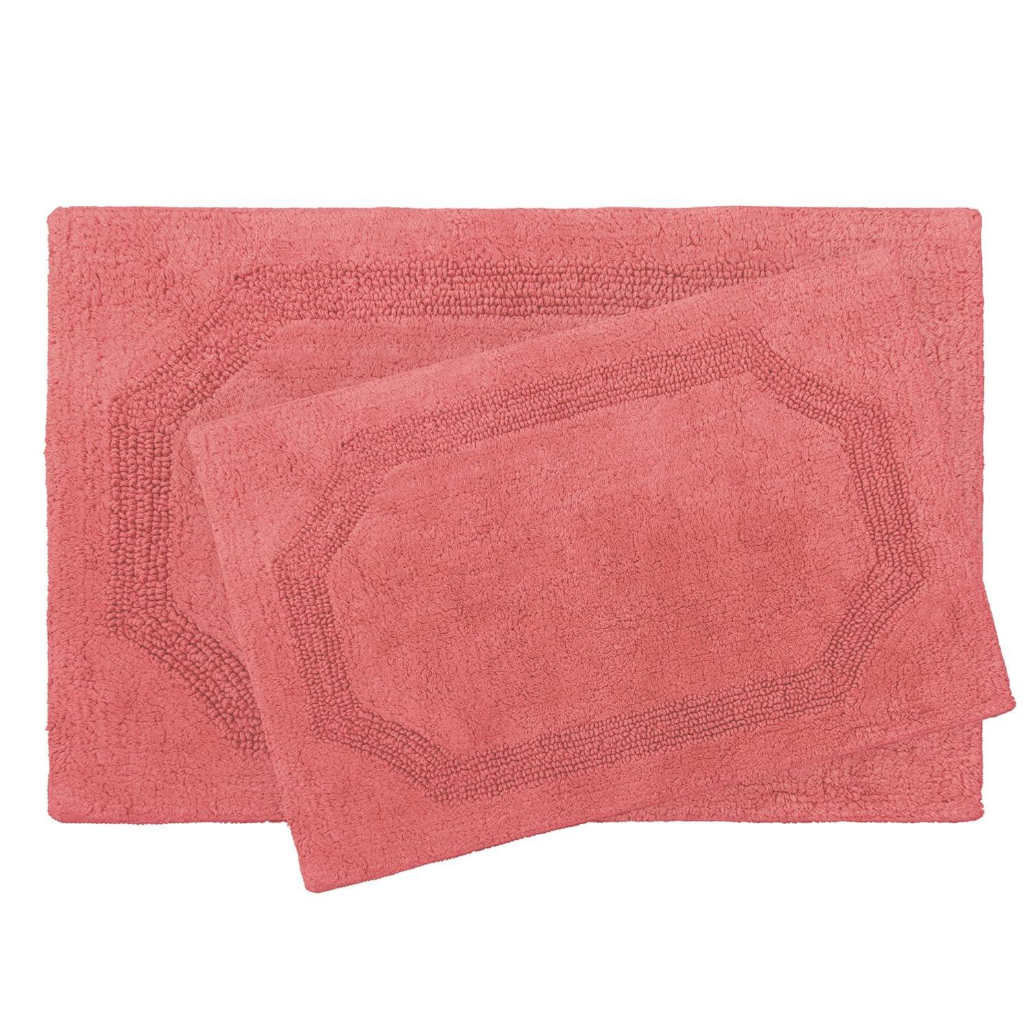 Laura Ashley Laura Ashley Reversible Cotton Bath Rug