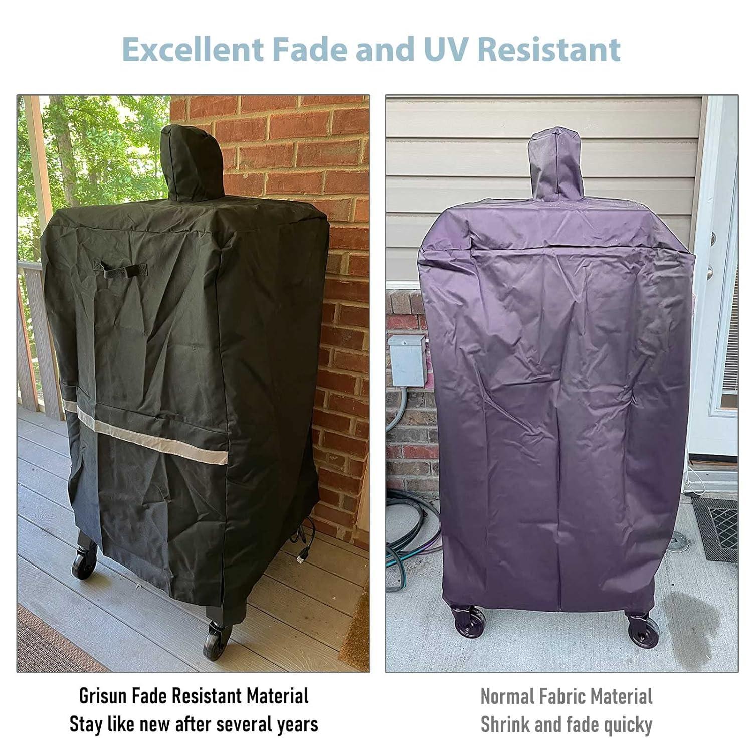 Grisun PS9900 Grill Cover for Smoke Hollow Gas/Charcoal Grill, Pit Boss Memphis Ultimate Grill GC7000 DG1100S 4in1 Combo Grill, Pit Boss KC Combo Platinum Series Heavy Duty and Waterproof Grill Cover