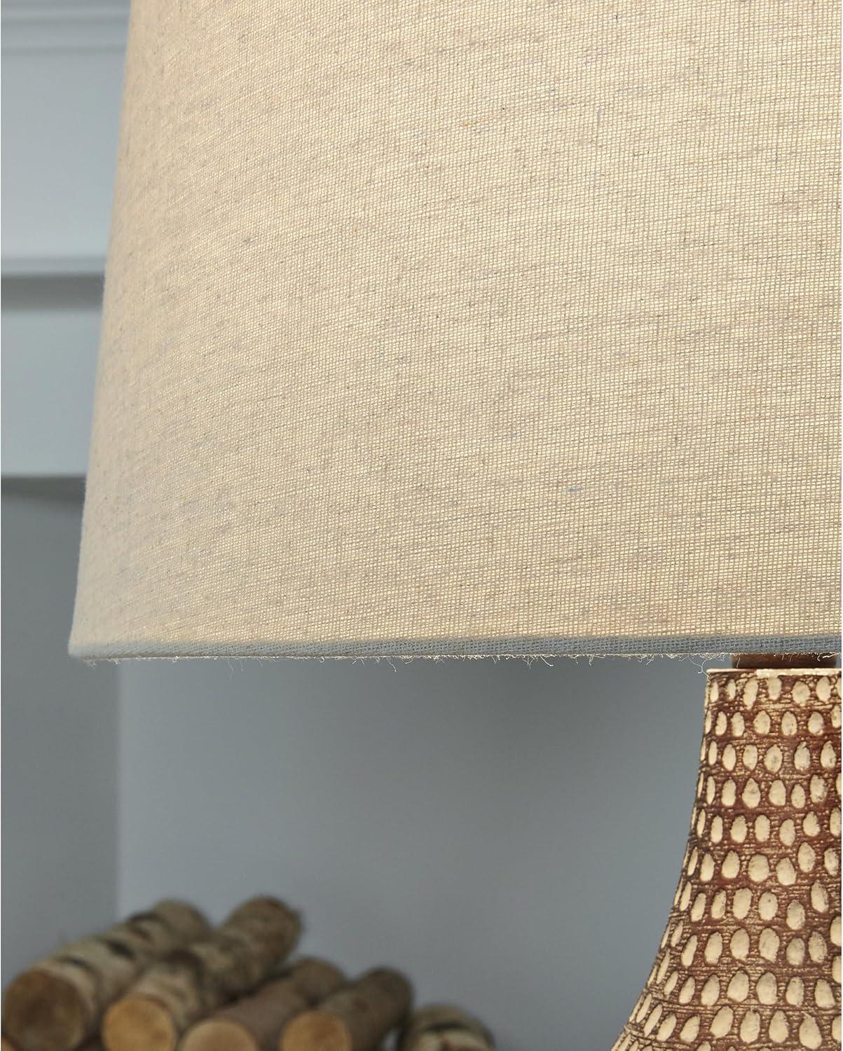 Signature Design by Ashley Laelman Table Lamps: Bohemian Style, 3-Way Lighting, UL Listed
