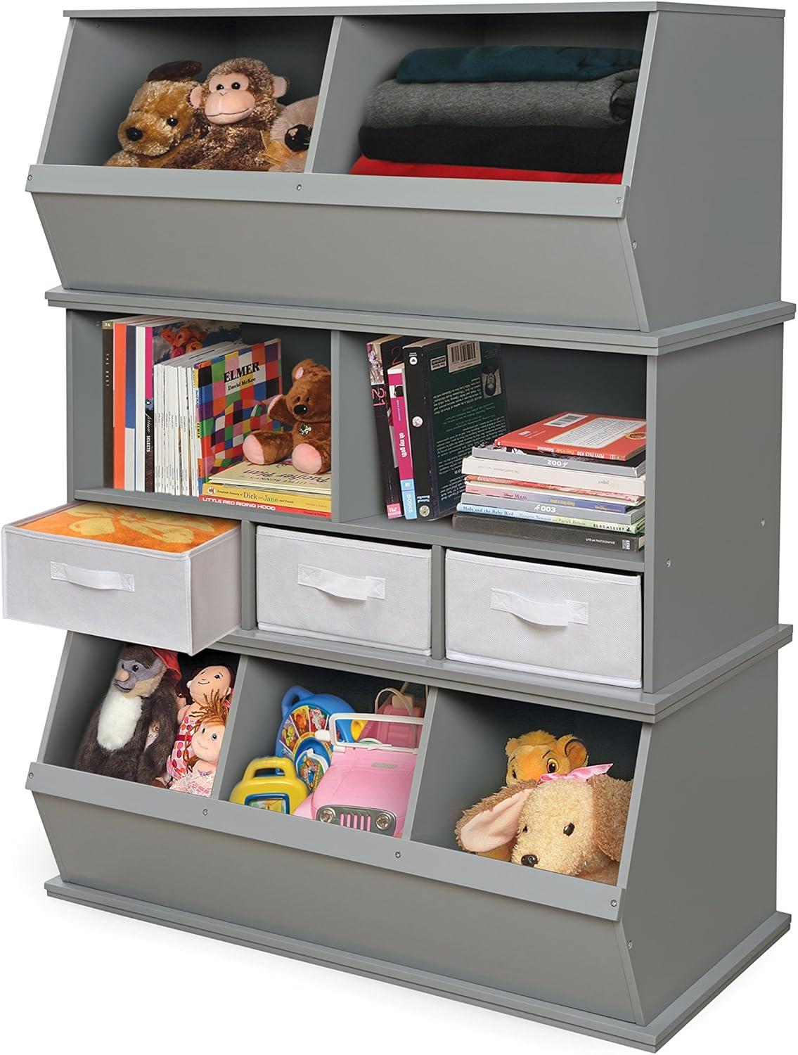 Harriet Bee Swerting Manufactured Wood Toy Organizer & Reviews | Wayfair