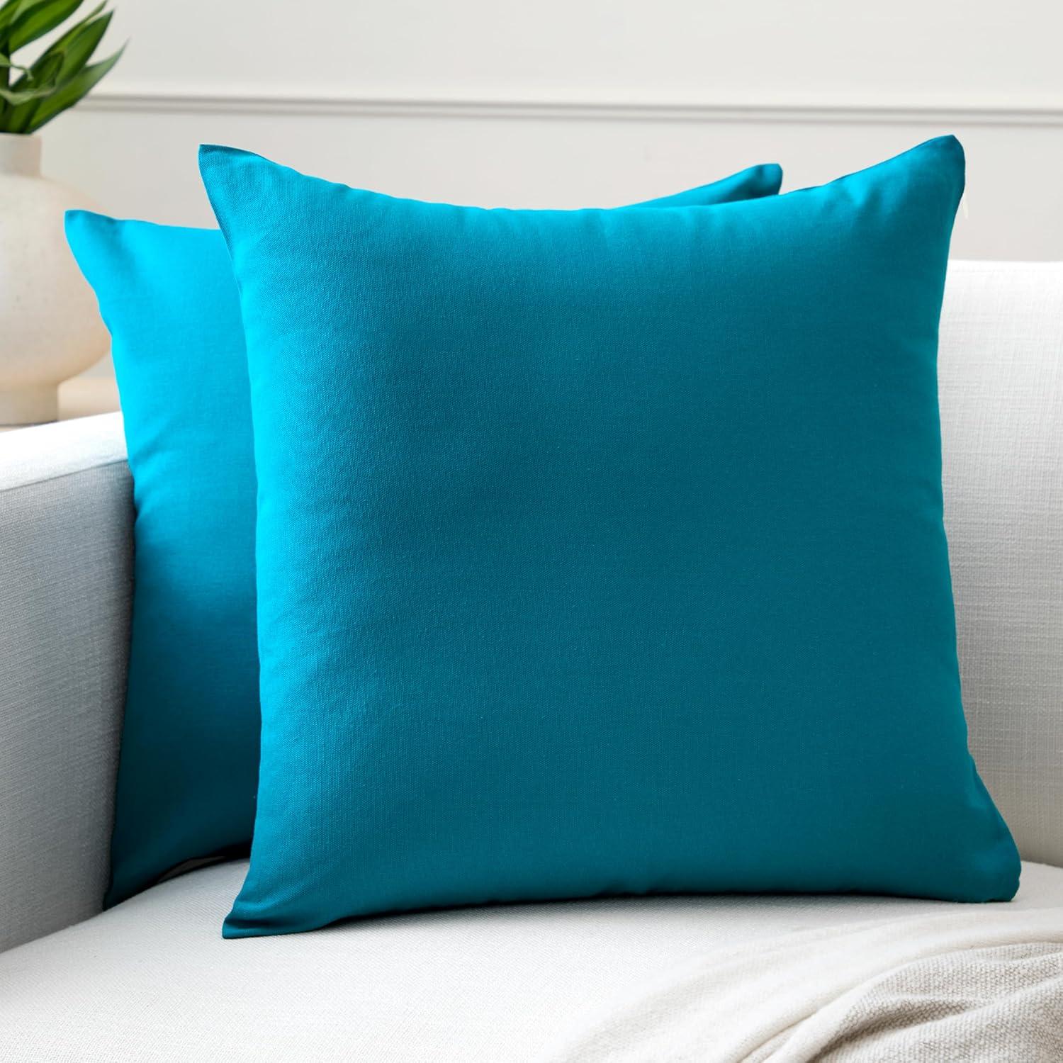 Deconovo Velvet Reversible Pillow Cover (Set of 2)
