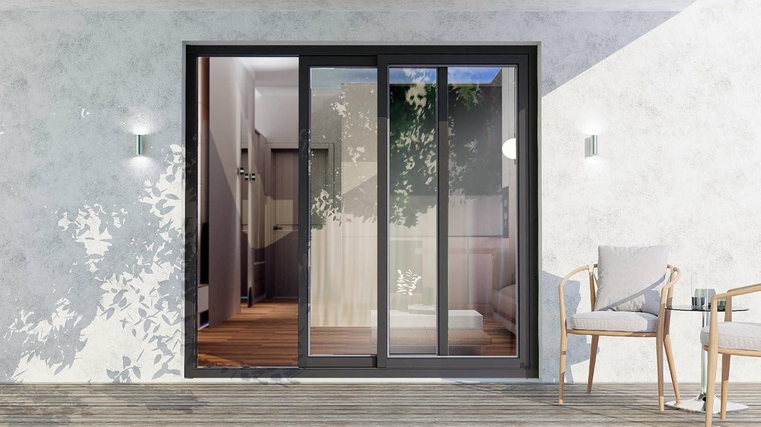 VDomDoors 8166 80'' Double Pane Patio Doors