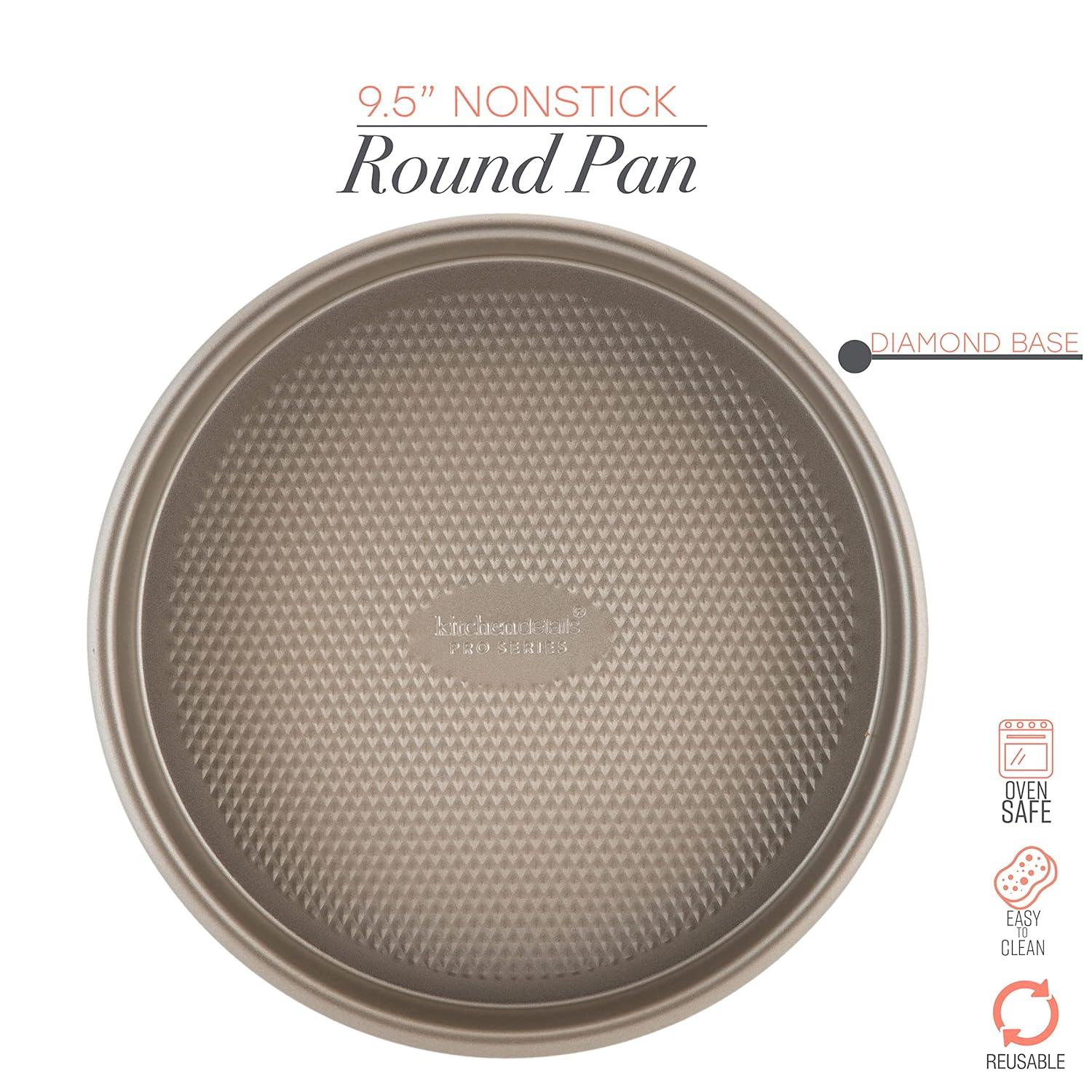 Kitchen Details Kitchen Details 9.5'' Steel Non-Stick Round Cake Pan