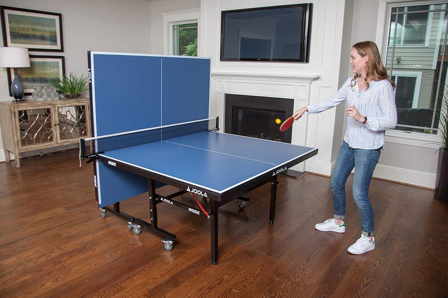 Professional Blue MDF Folding Table Tennis Table with Net