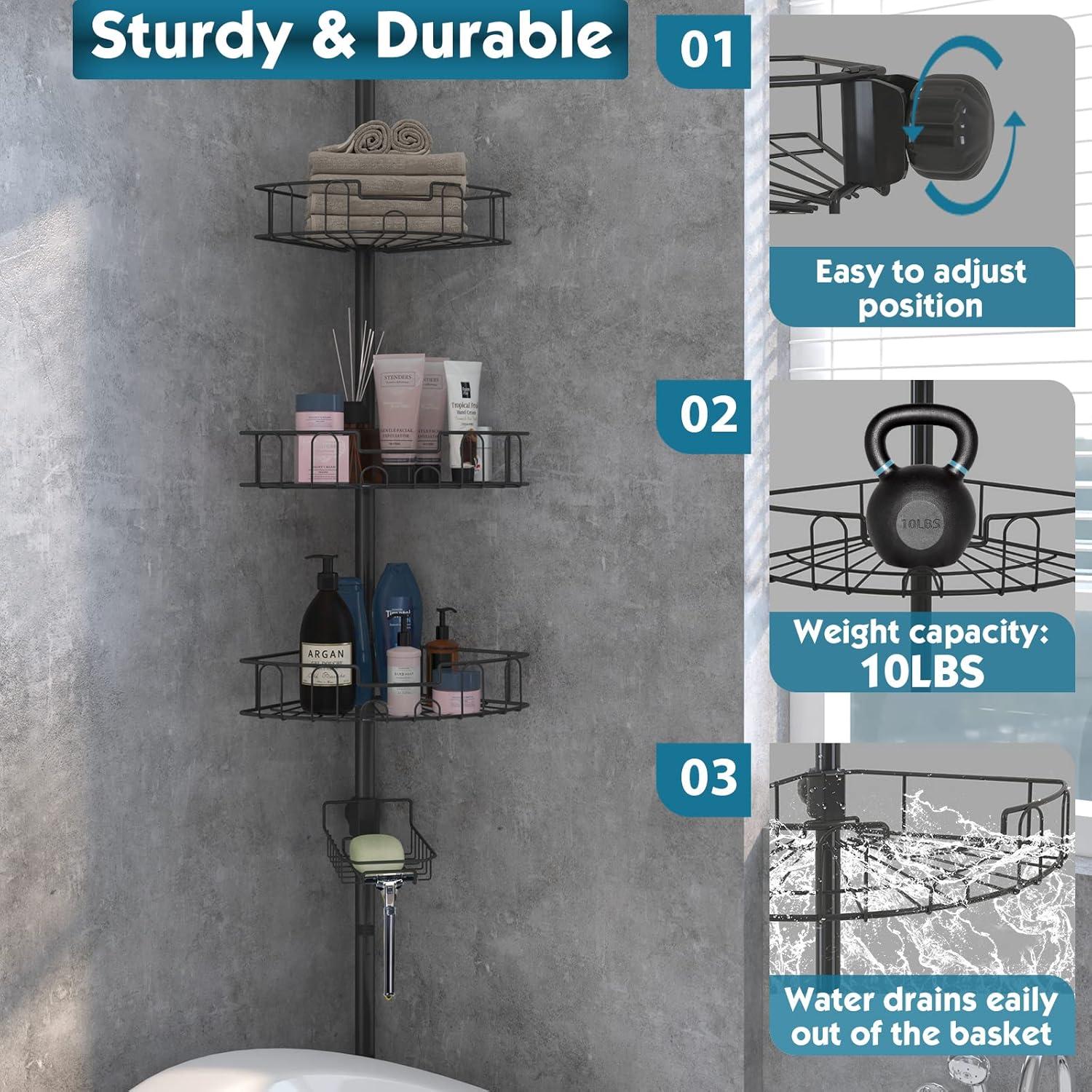 Tension Pole Shower Caddy