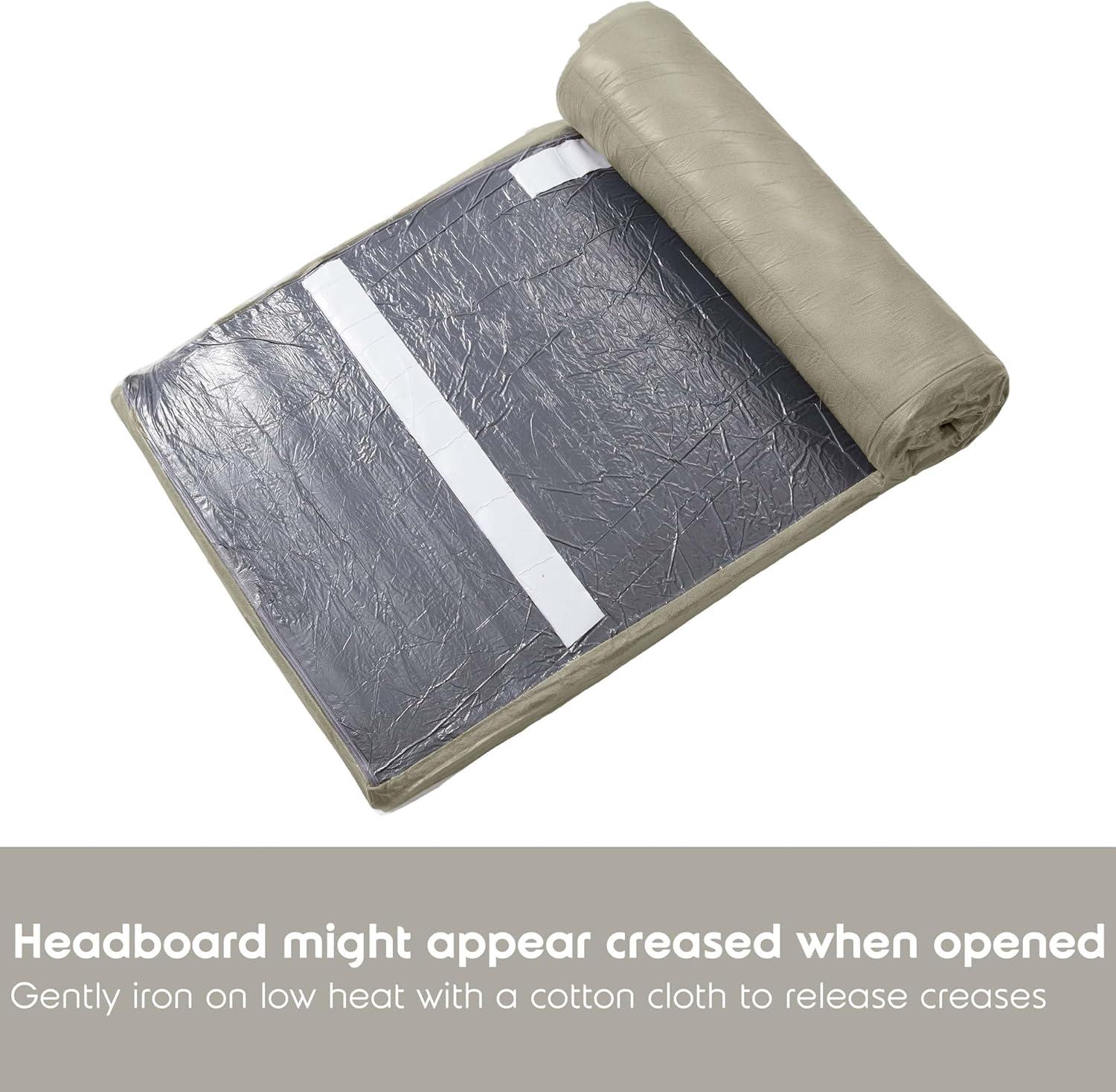 Nestl Chastelyne Upholstered Easy Assemble Wall Mounted Headboard