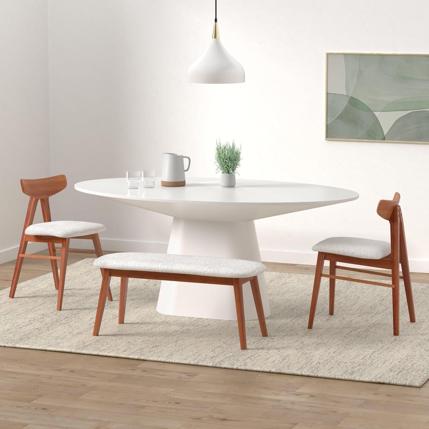 Modway Provision 75" Oval Dining Table