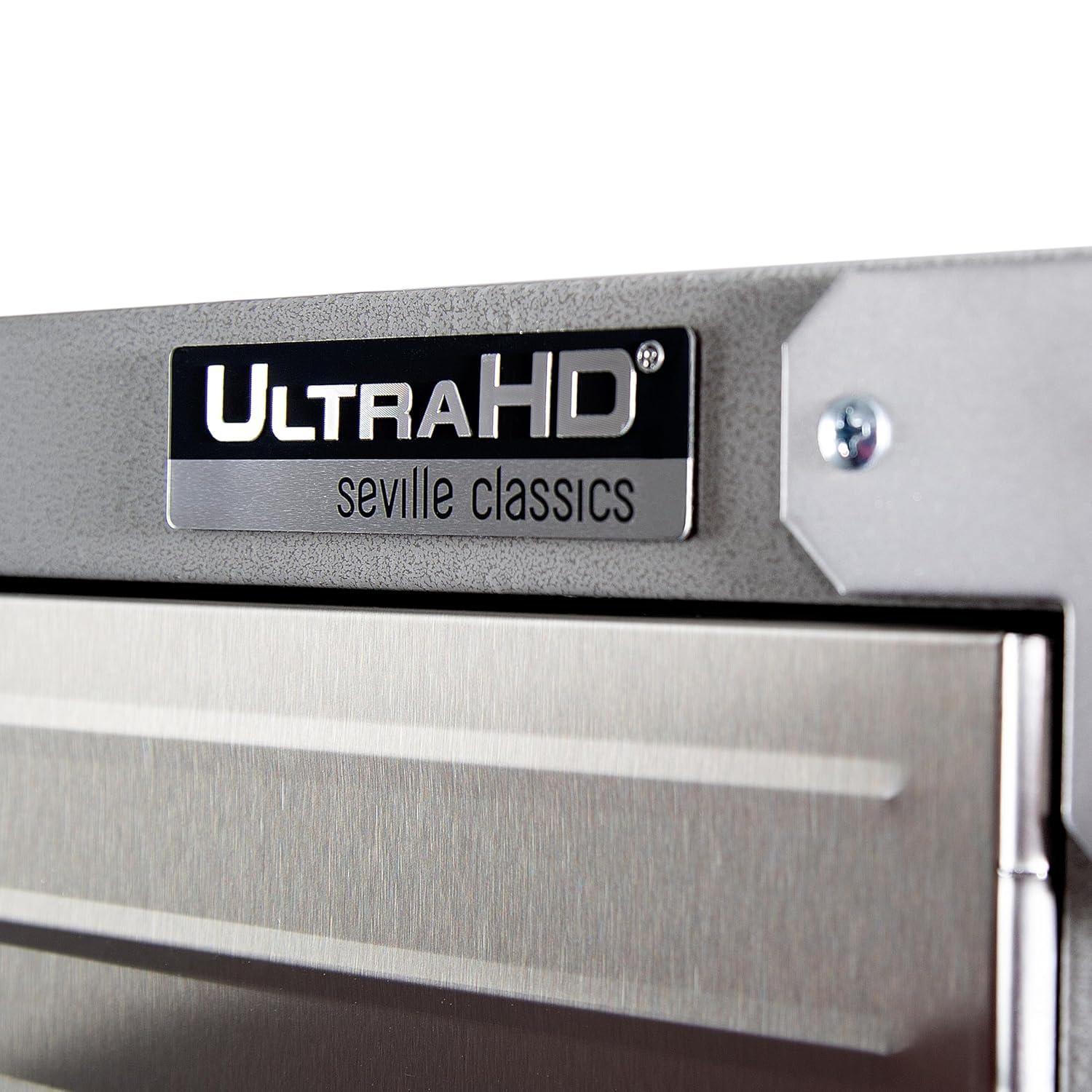 UltraHD® Seville Classics UltraHD Extra-Wide Storage Cabinet, 60" W x 24" D x 72" H