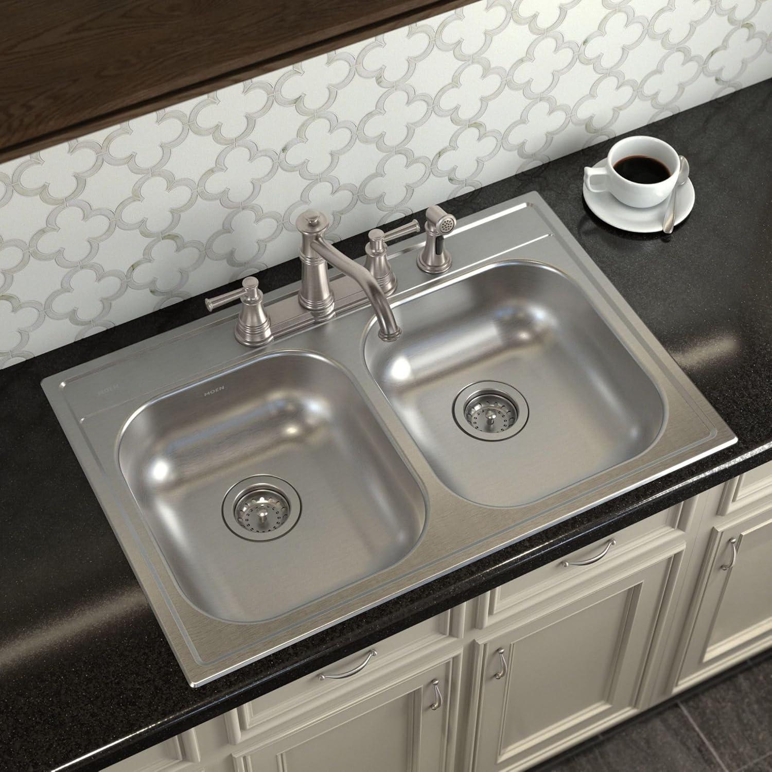 Belfield Double Handle Kitchen Faucet