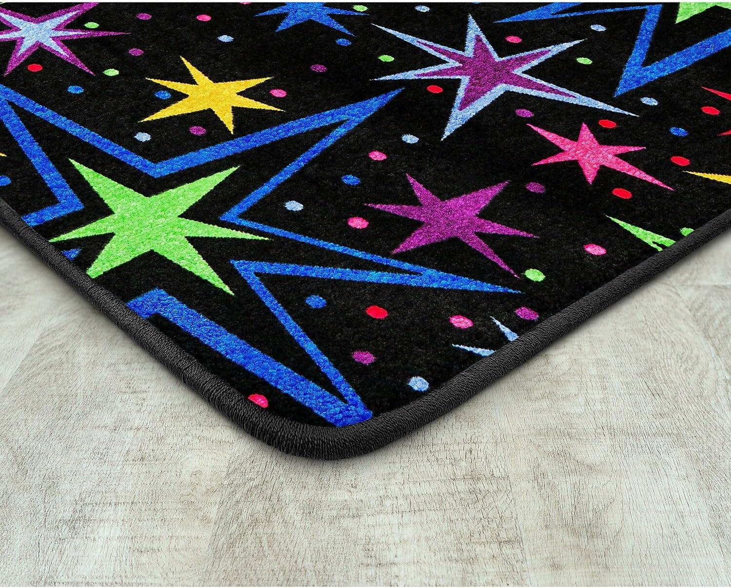 Joy Carpets Kapow Fluorescent Area Rug