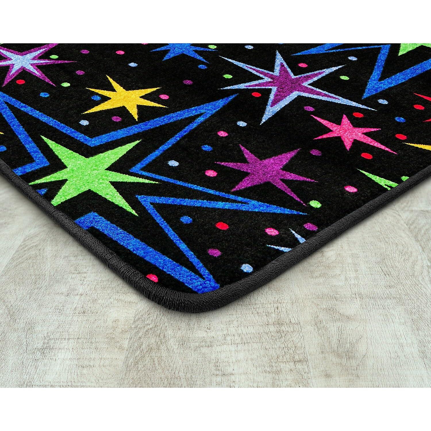 Joy Carpets Kapow Fluorescent Area Rug