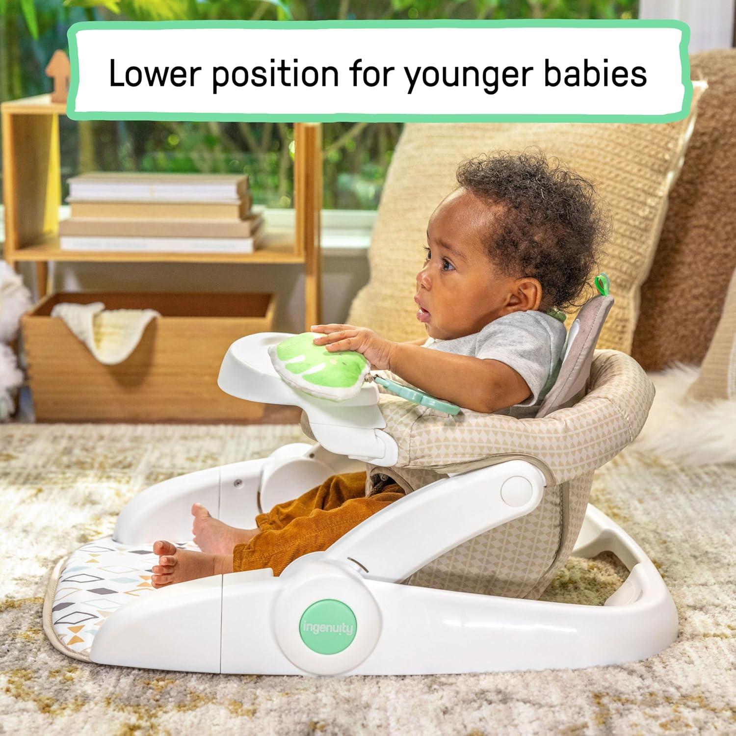Ingenuity Prop Spot 2-in-1 Sit-Up Infant Floor Seat - Green