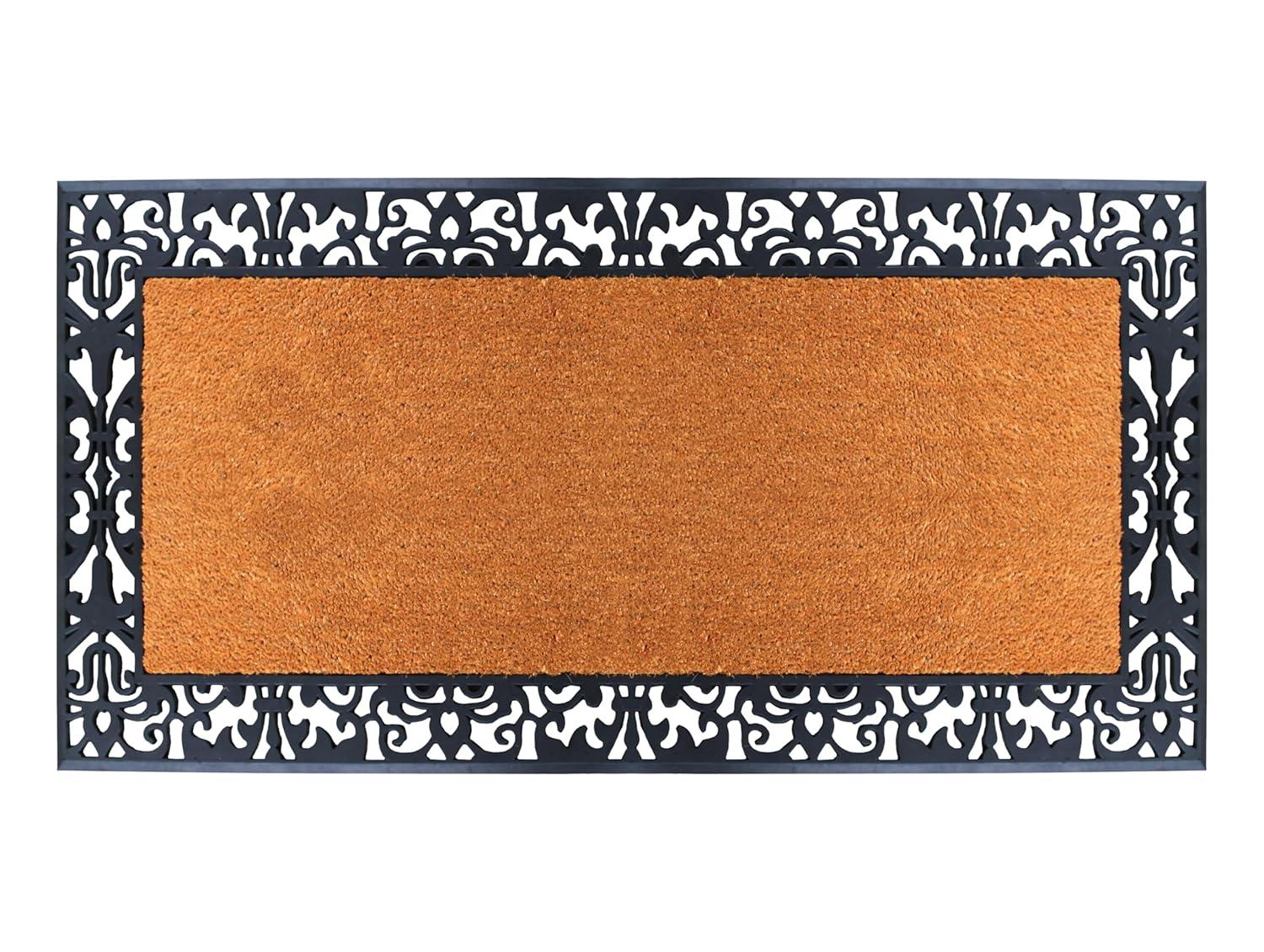 A1HC Entrance Door Mats, 30” x 60”, Durable Large Outdoor Rug, Non-Slip Welcome Doormat, Rubber Backed Low-Profile Heavy Duty Door Mat, Indoor Outdoor for Front Door, High Traffic Areas