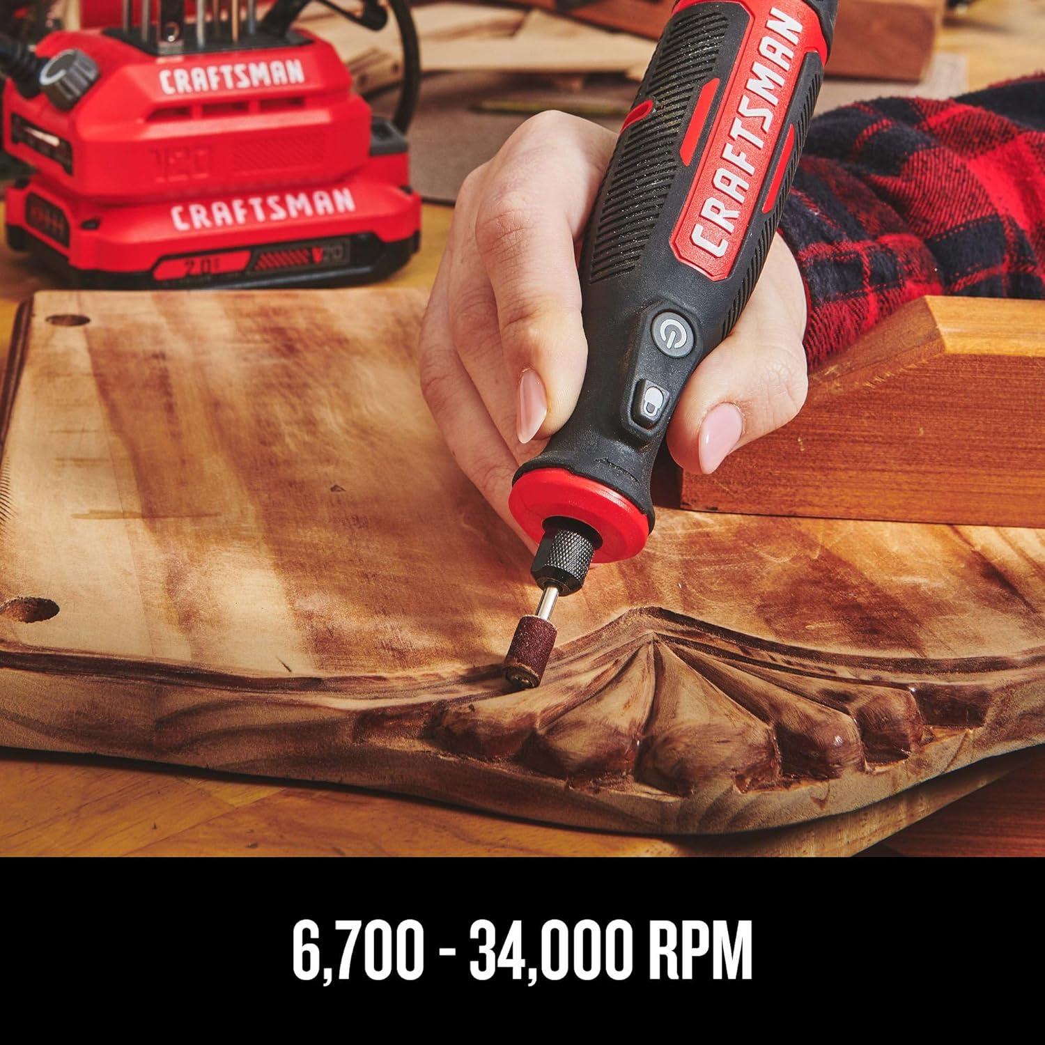 Craftsman V20 Cordless Rotary Tool Tool Only