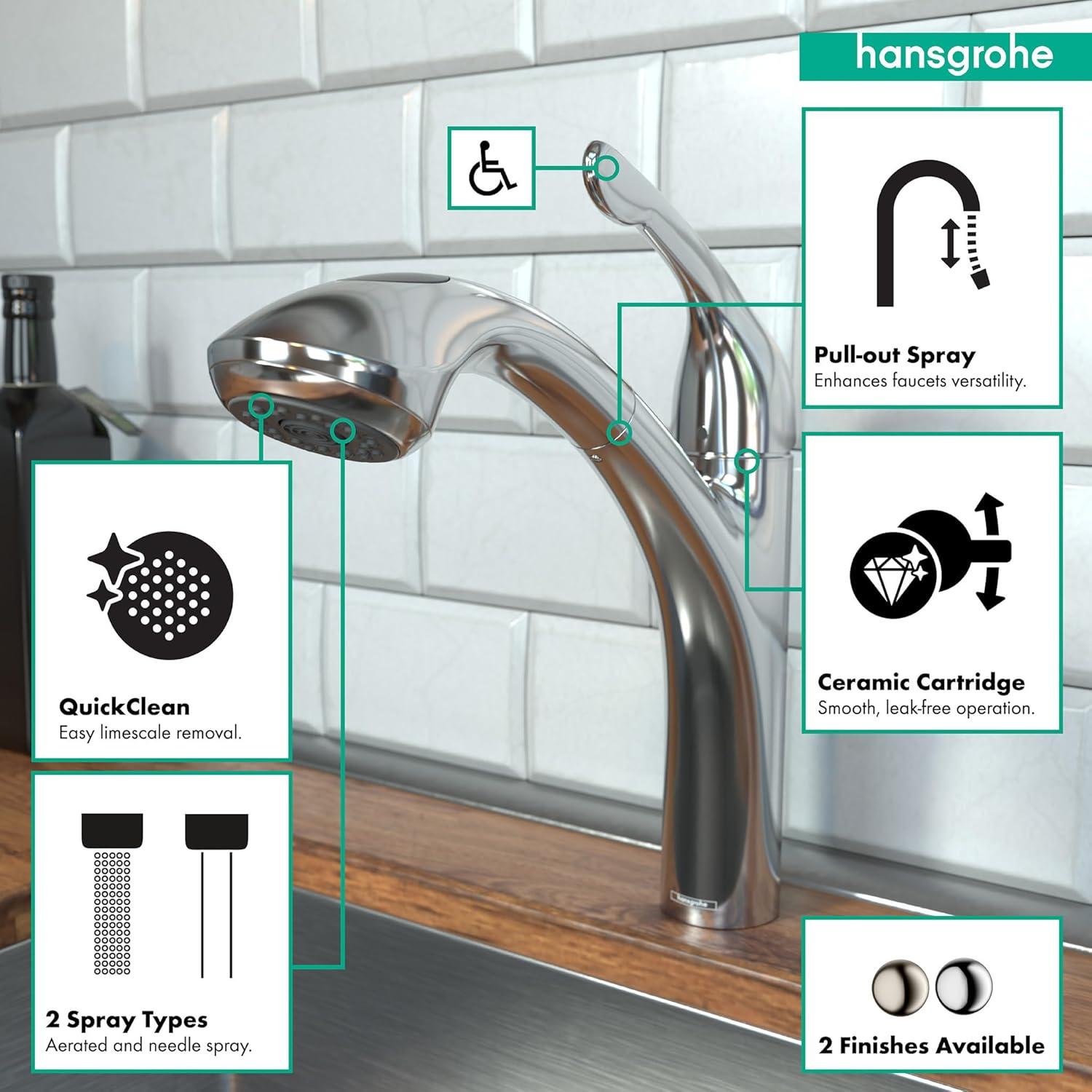 Allegro E Single Handle Kitchen Faucet