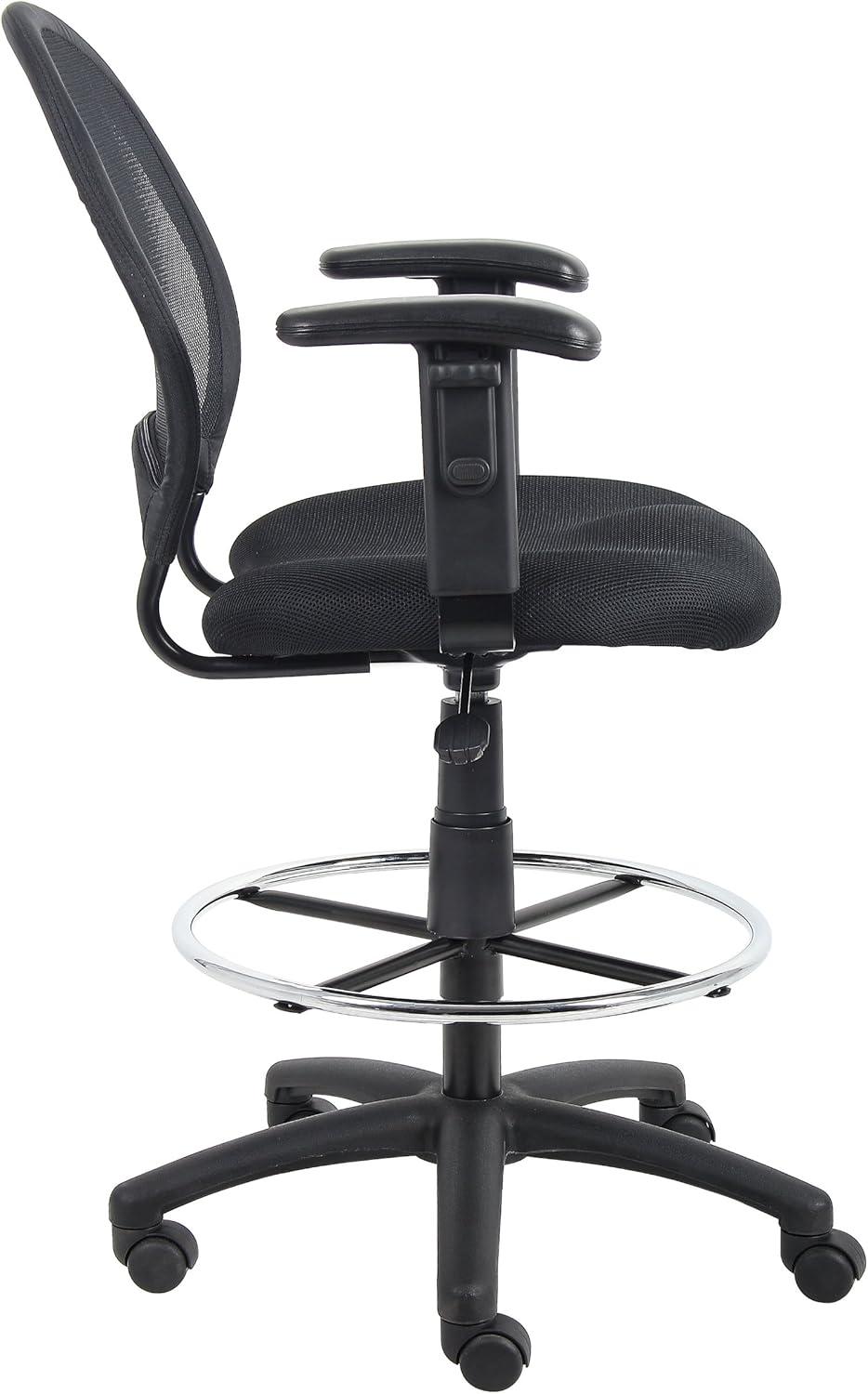 Boss Office Products Mesh Drafting Chair