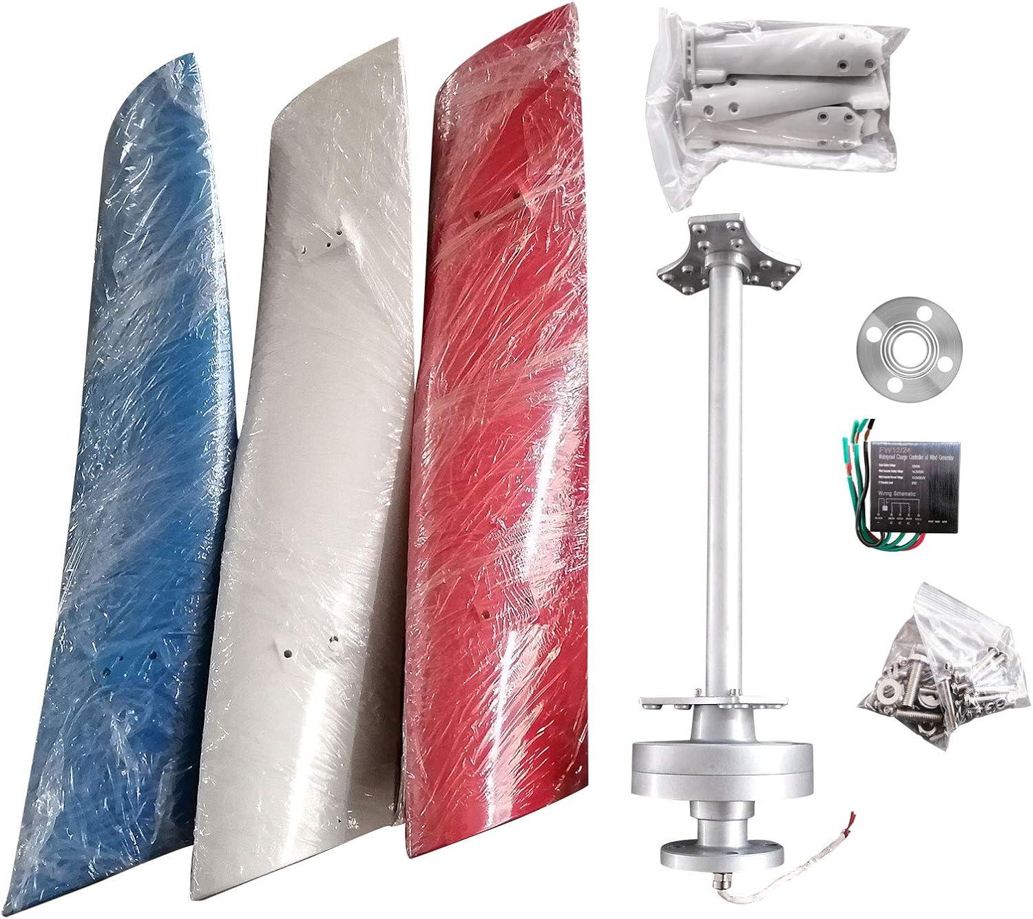 12V 400W Maglev Vertical Wind Turbine Generator with Controller