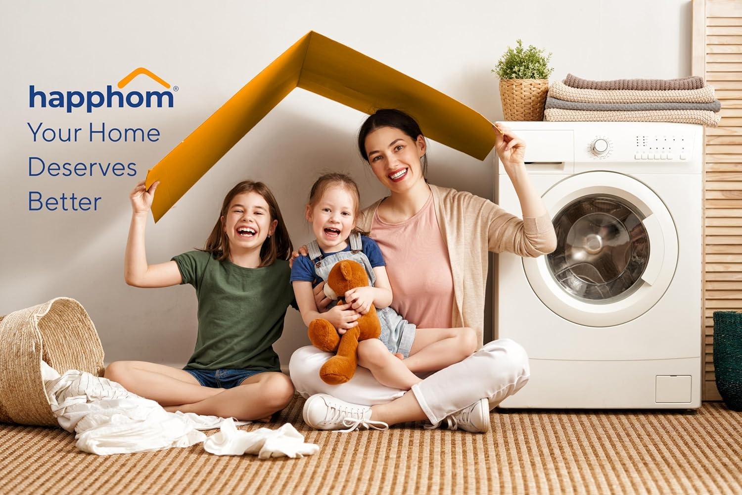 happhom 12 x 30 Tabletop Ironing Board Cover with Elasticized Edges, Fits Small, Table Top and Mini Boards