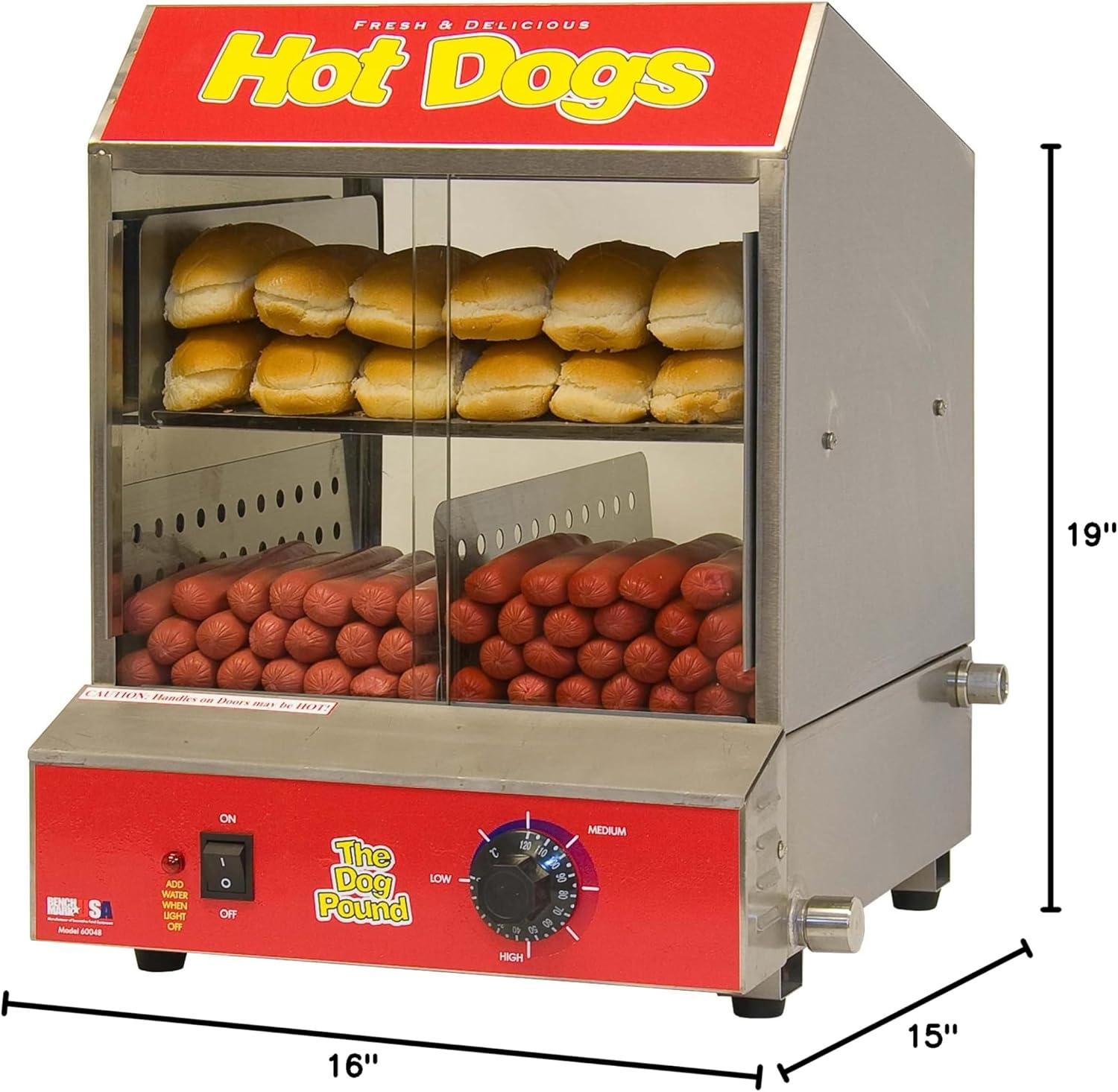 Dog Pound Hotdog Steamer