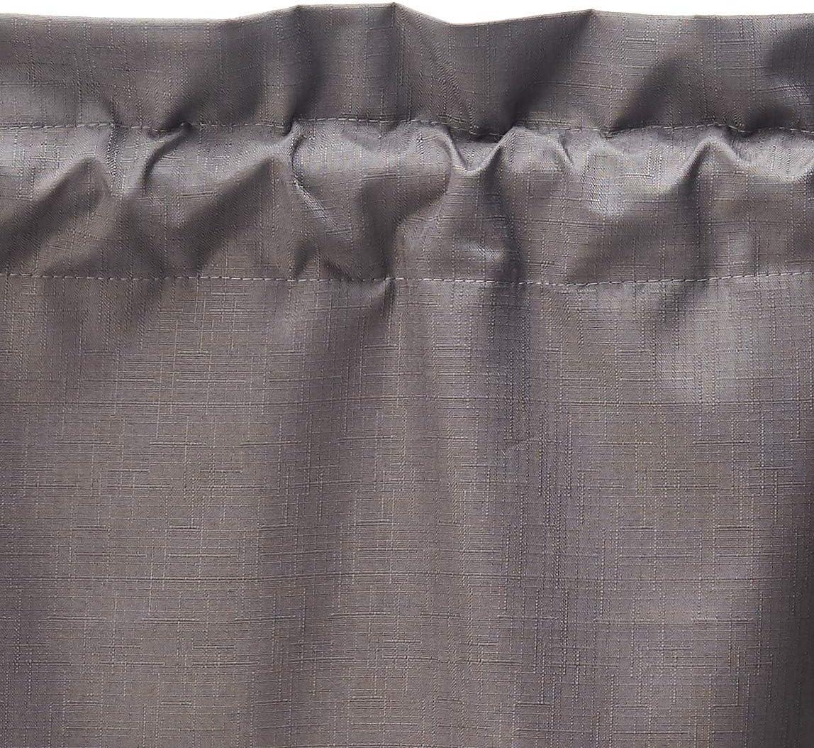 Eclipse Kendall Scalloped 42'' W Window Valance