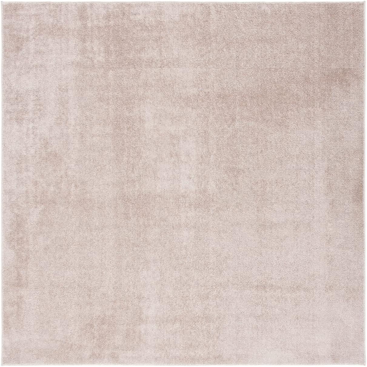 Non-Slip NSD120 Power Loomed Area Rug - Taupe - 6'7"x6'7" - Safavieh.