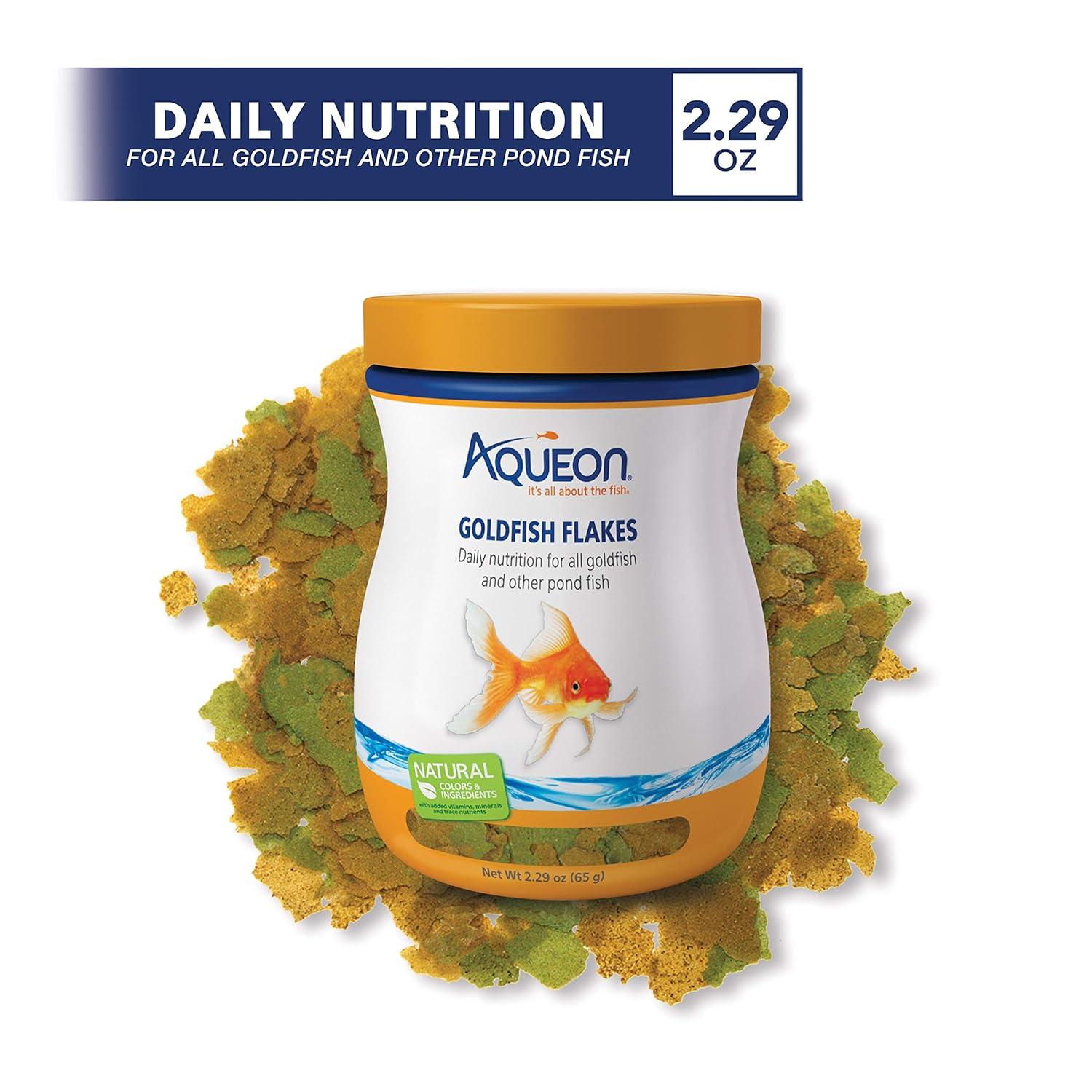Centaq 158576 2.29 oz Aqueon Goldfish Flakes Food