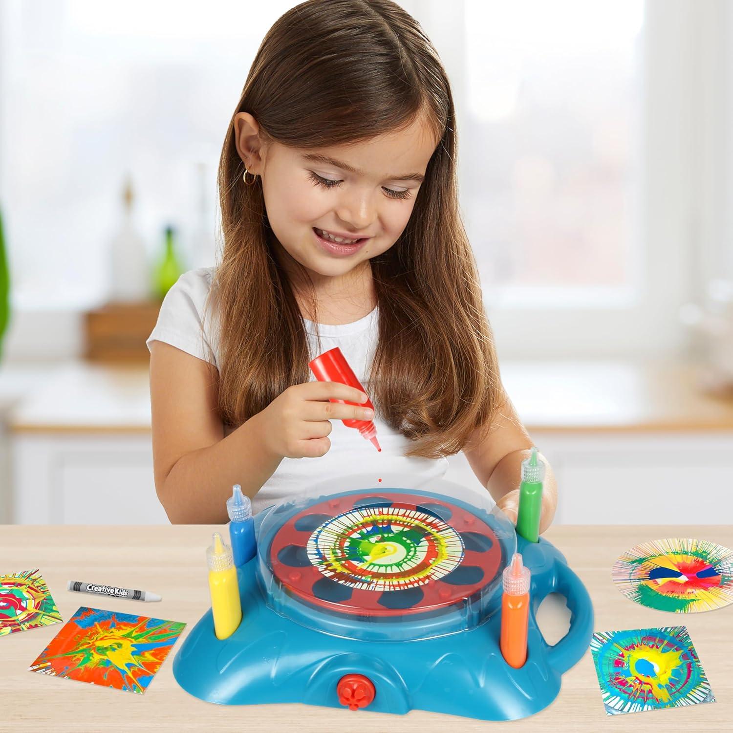 Creative Kids Spin & Paint Art Kit | Kids & Adults, 6+