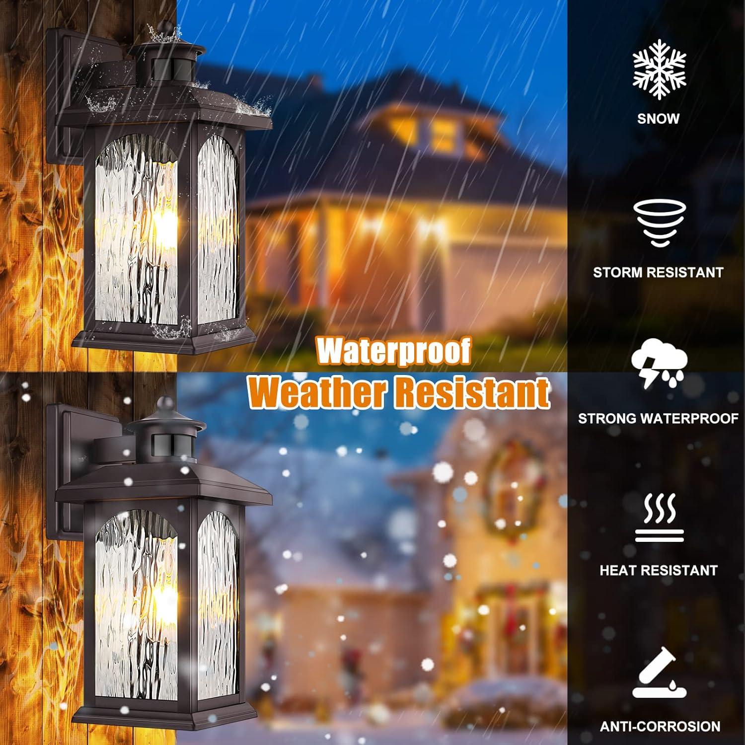 Motion Sensor Outdoor Lights Wall Mount