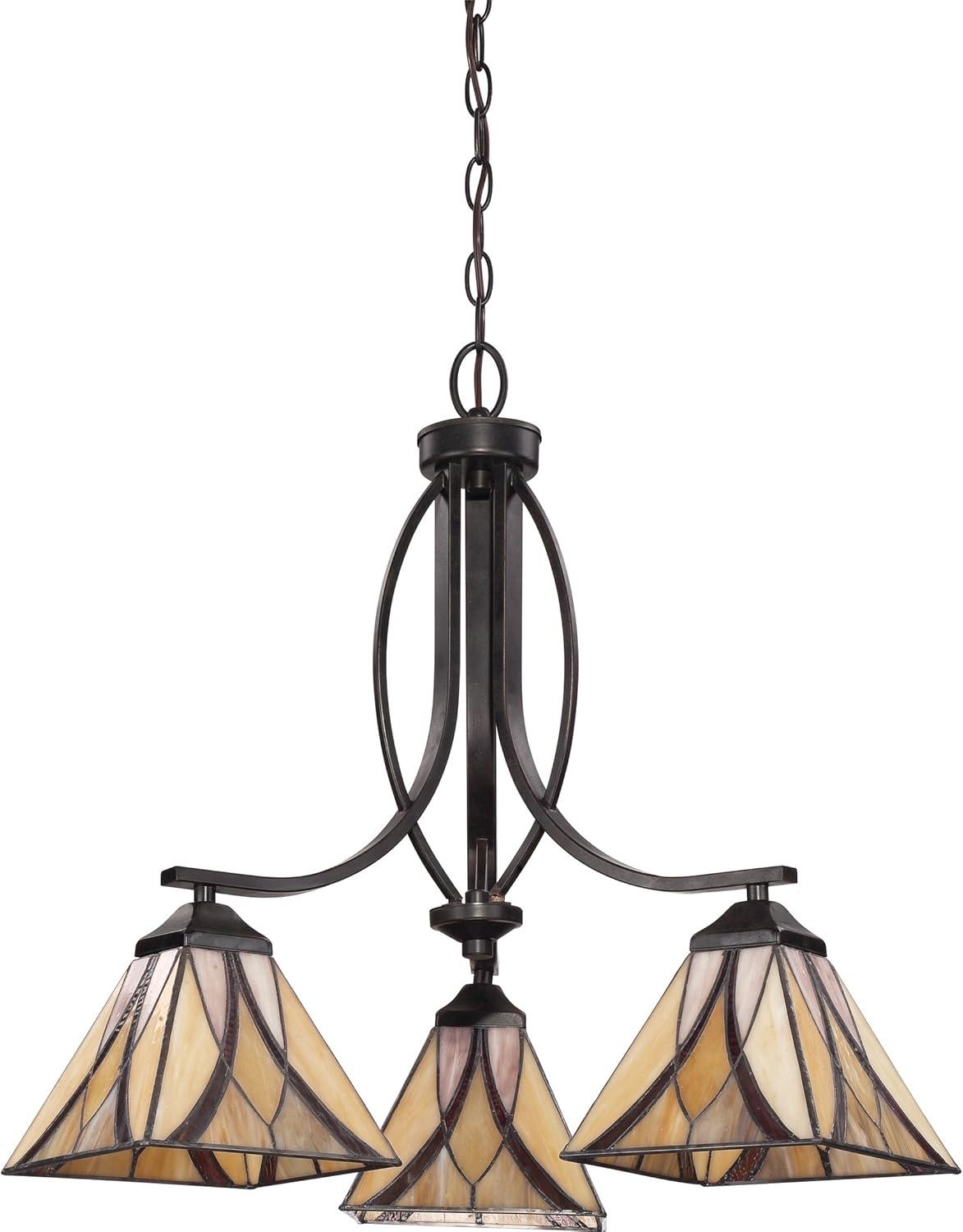 Quoizel Lighting Asheville 3 - Light Pendant in  Valiant Bronze