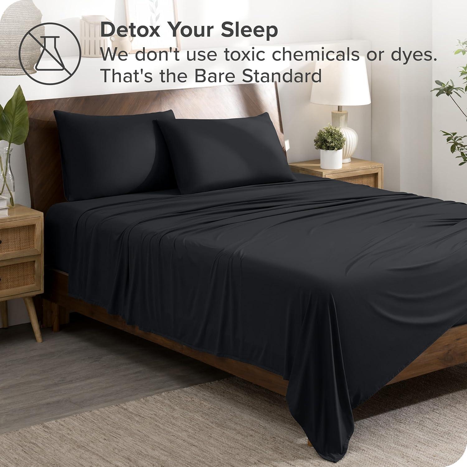 Bare Home Microfiber Stretch Sheet Set