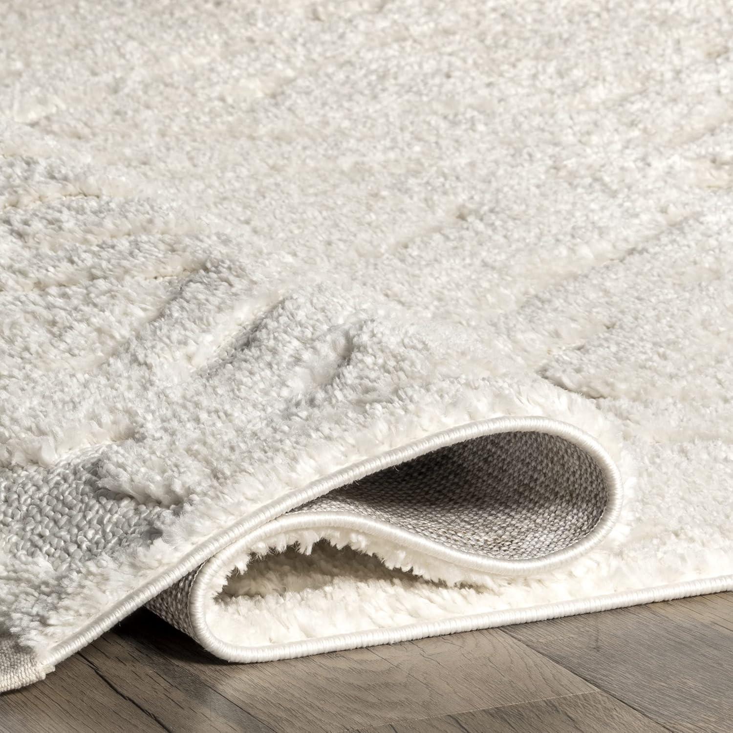 Nuloom Freja Floral & Paisley 9x12 Indoor Area Rug for Living Room Bedroom Dining Room Kitchen, Beige/Ivory