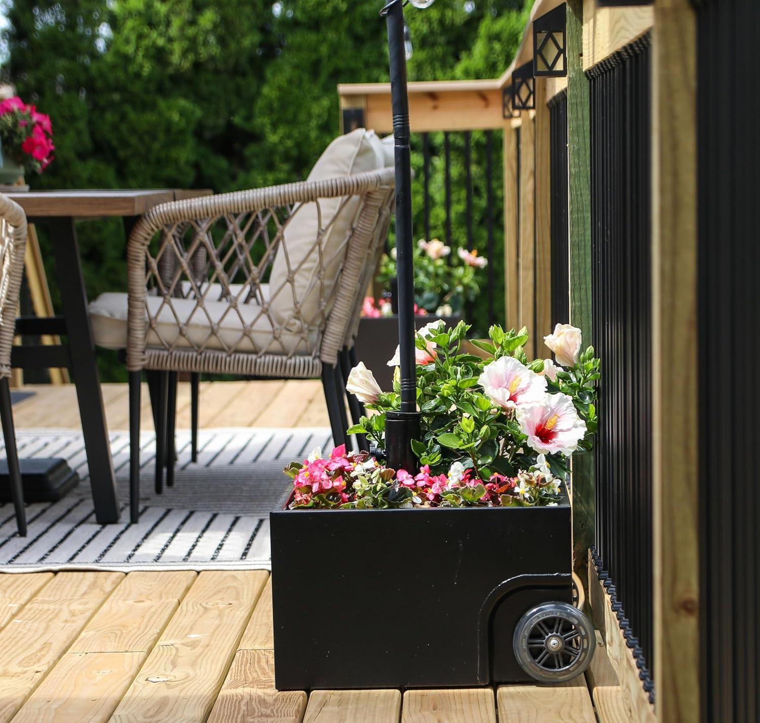 Decorative Umbrella Base Planter Box